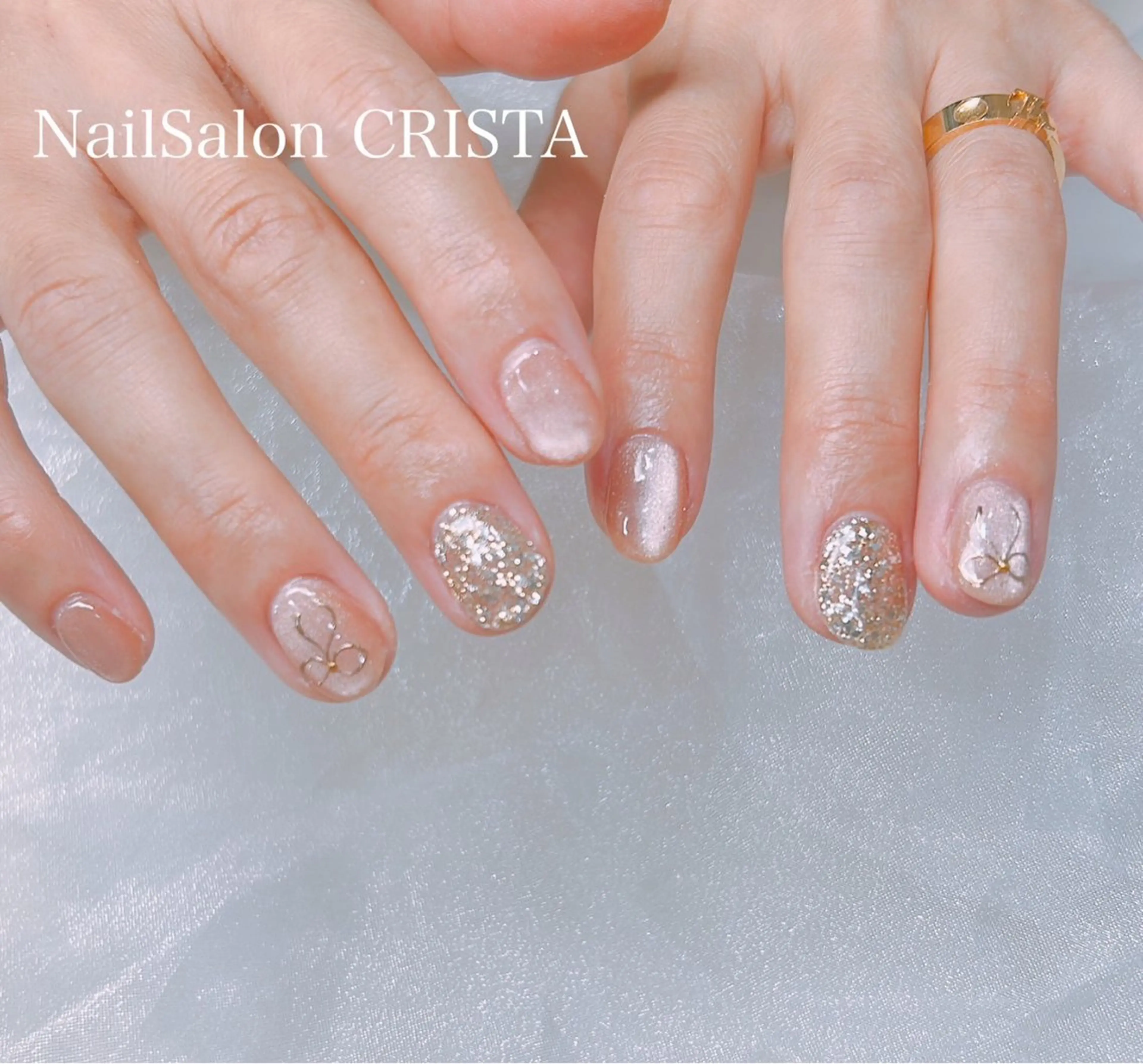 ネイル ハンドネイル CRISTA所属・CRISTA MOMOのネイルデザイン