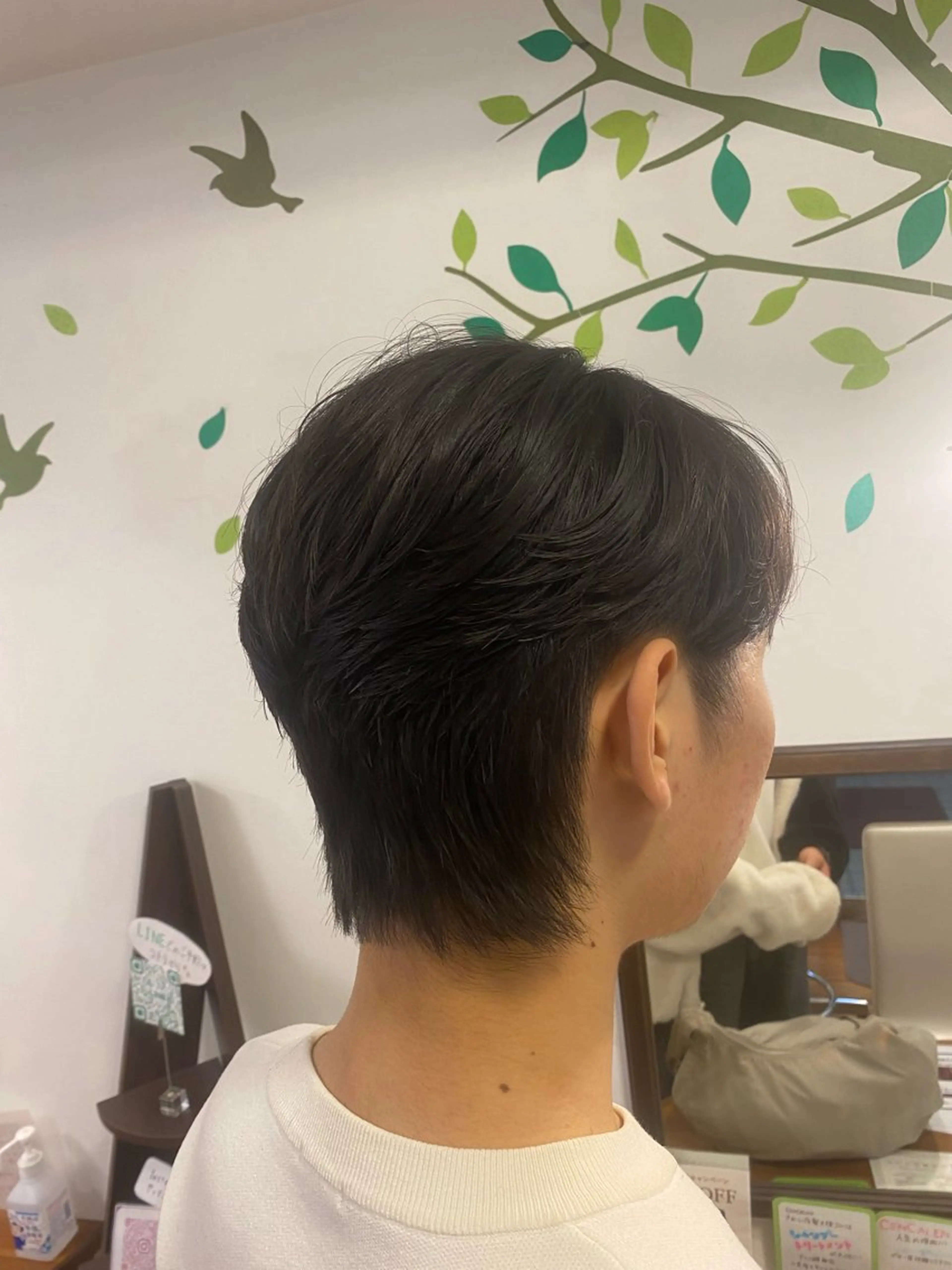 ヘアアレンジ メンズ カット メンズ特化 エシカル　松原大将のヘアスタイル