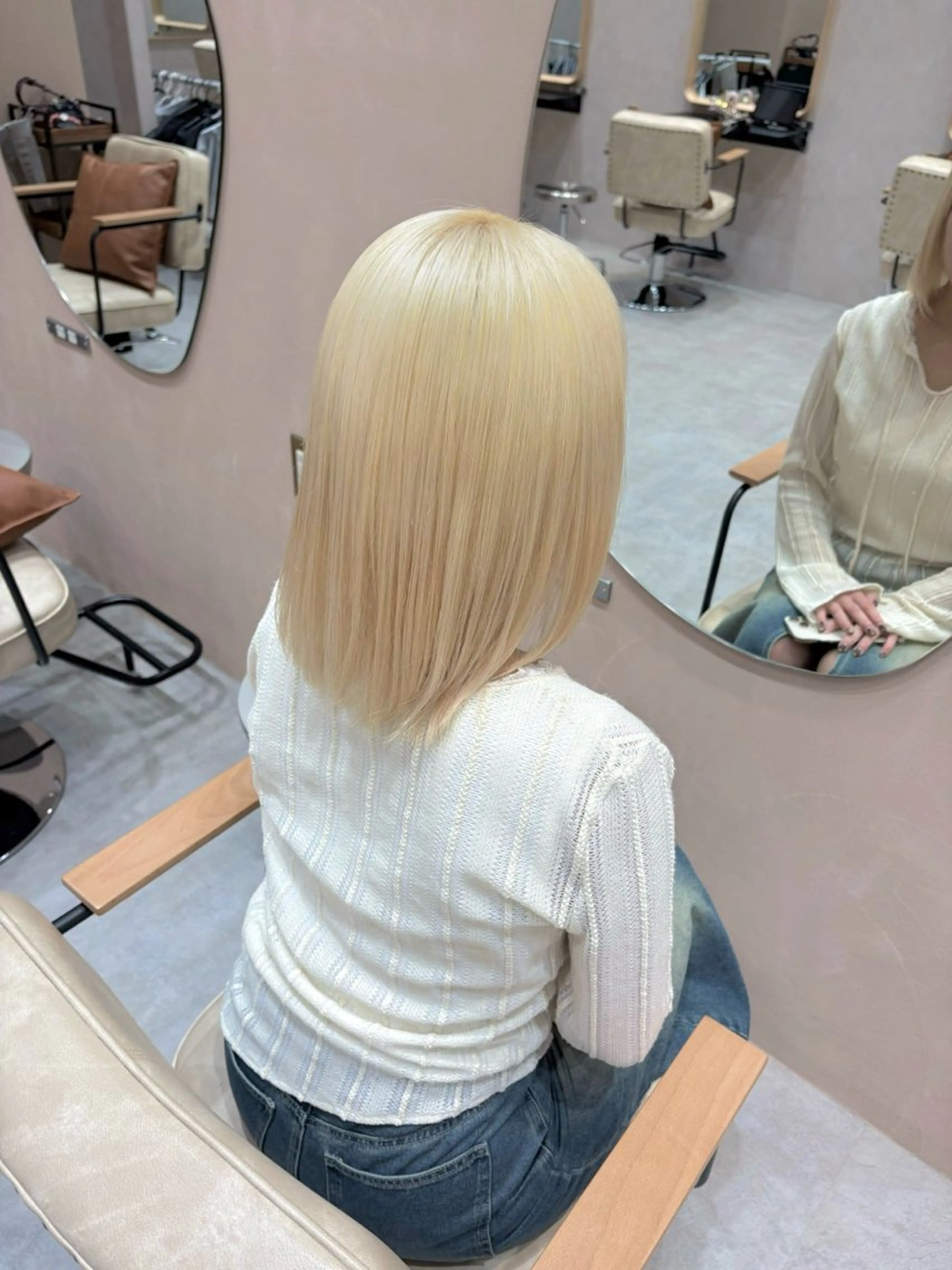 ミディアム 🪐レイヤー/美髪 カラー/加野彩果🪐のヘアスタイル