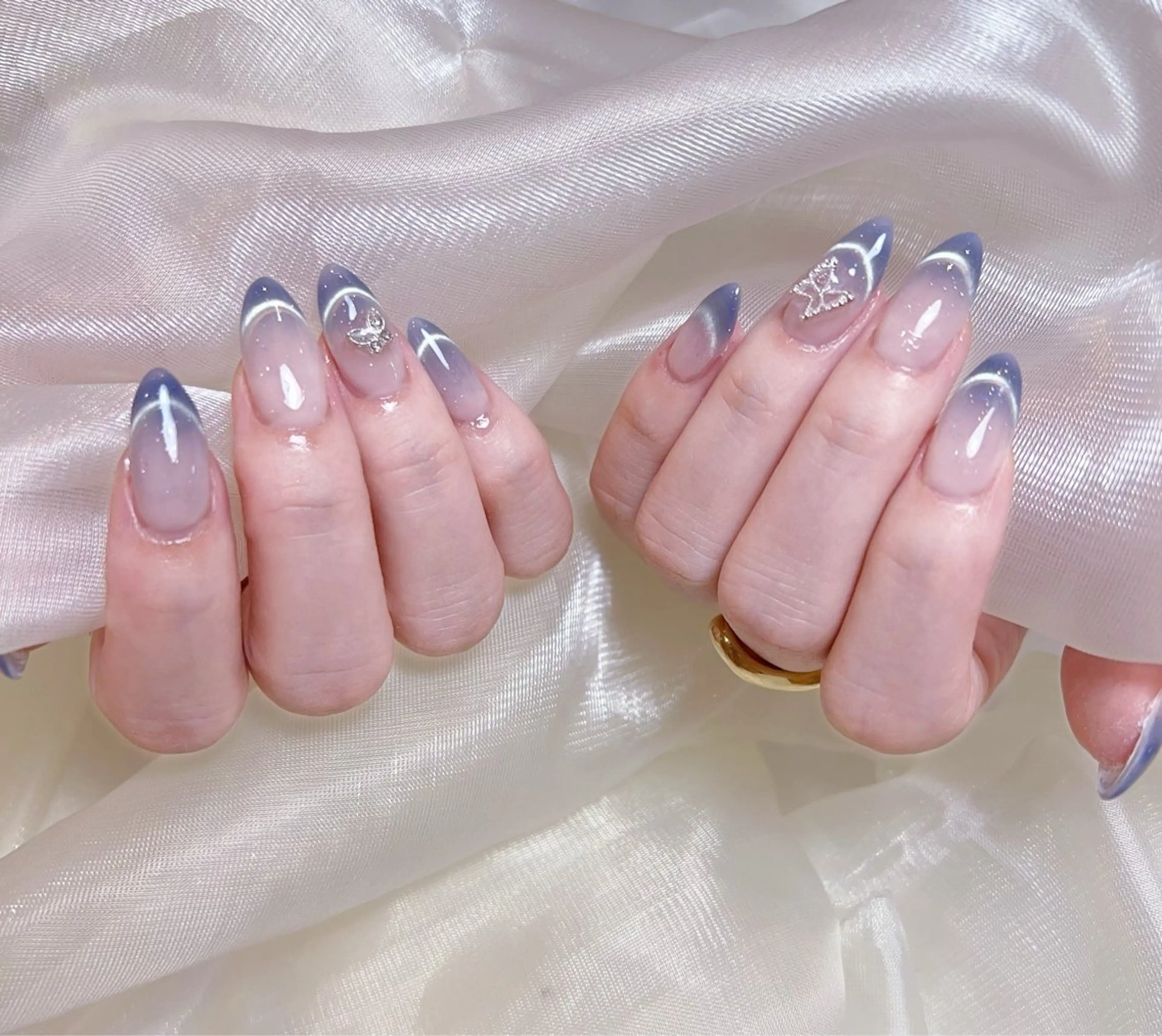 ネイル アートネイル チークネイル 長さ出し フットネイル フレンチネイル ハンドネイル RiRi ネイル/マツエクのネイルデザイン