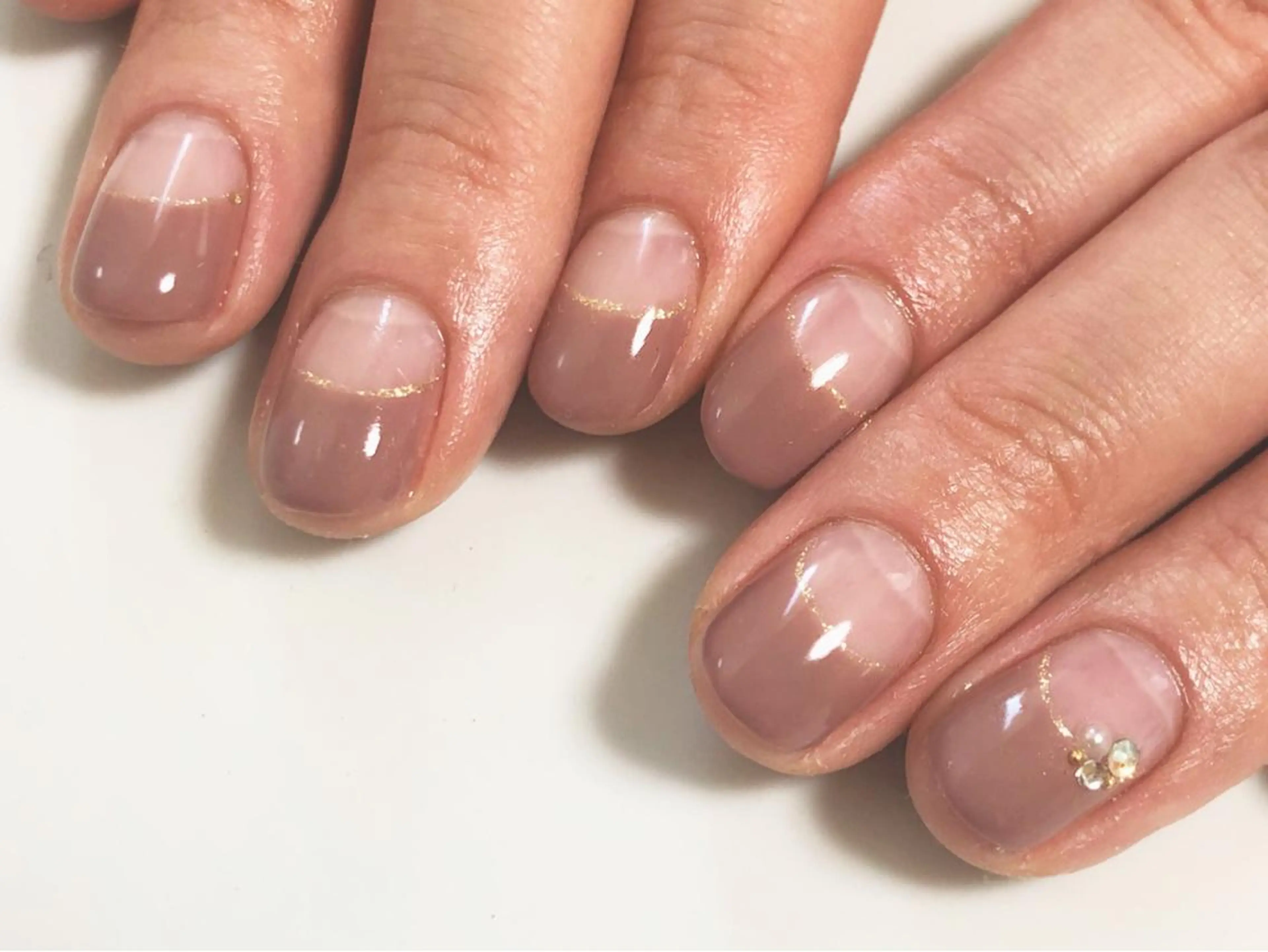 ショート ネイル シンプルネイル EMIKOのネイルデザイン