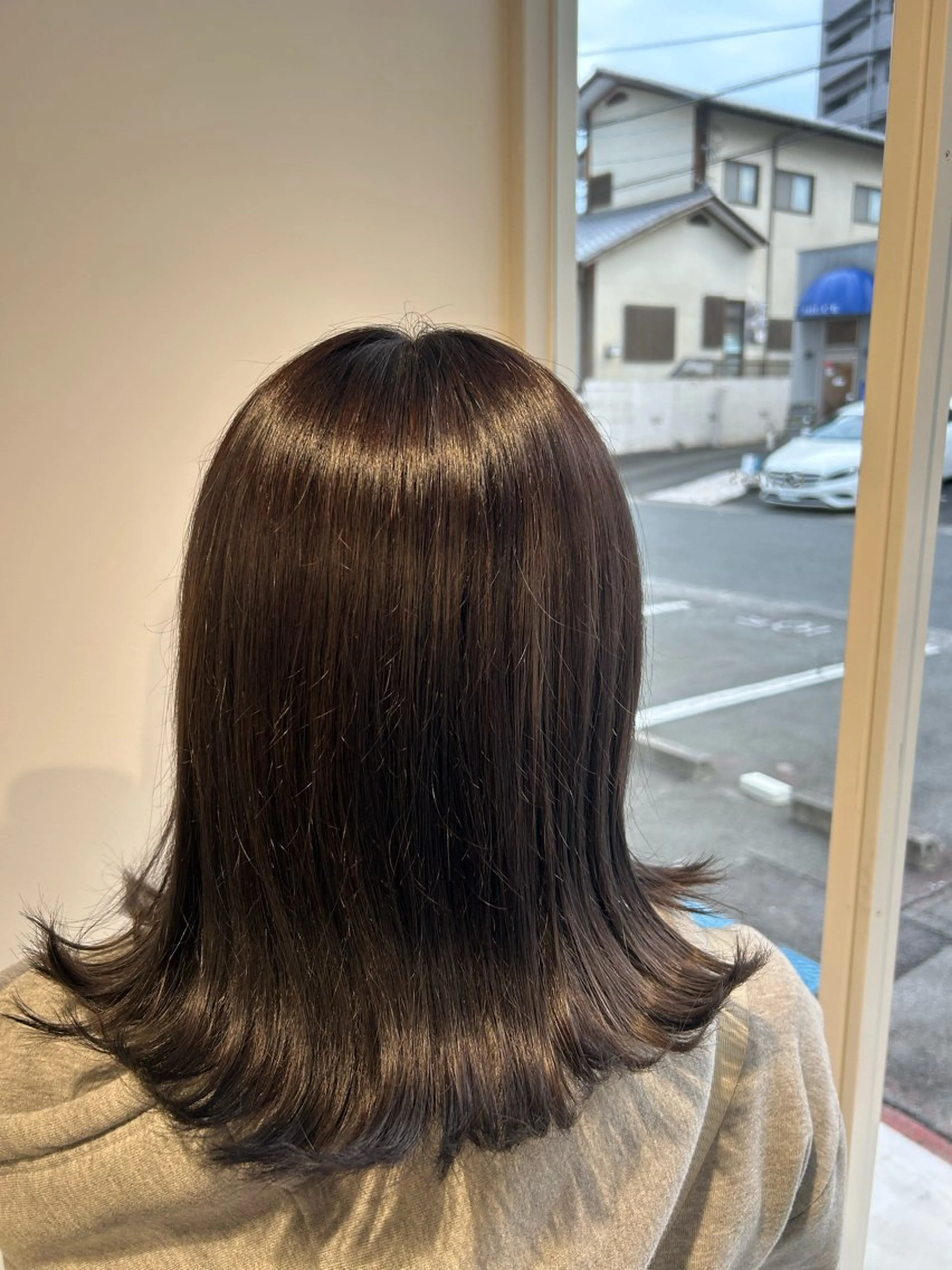 カラー 津山 優真のヘアスタイル