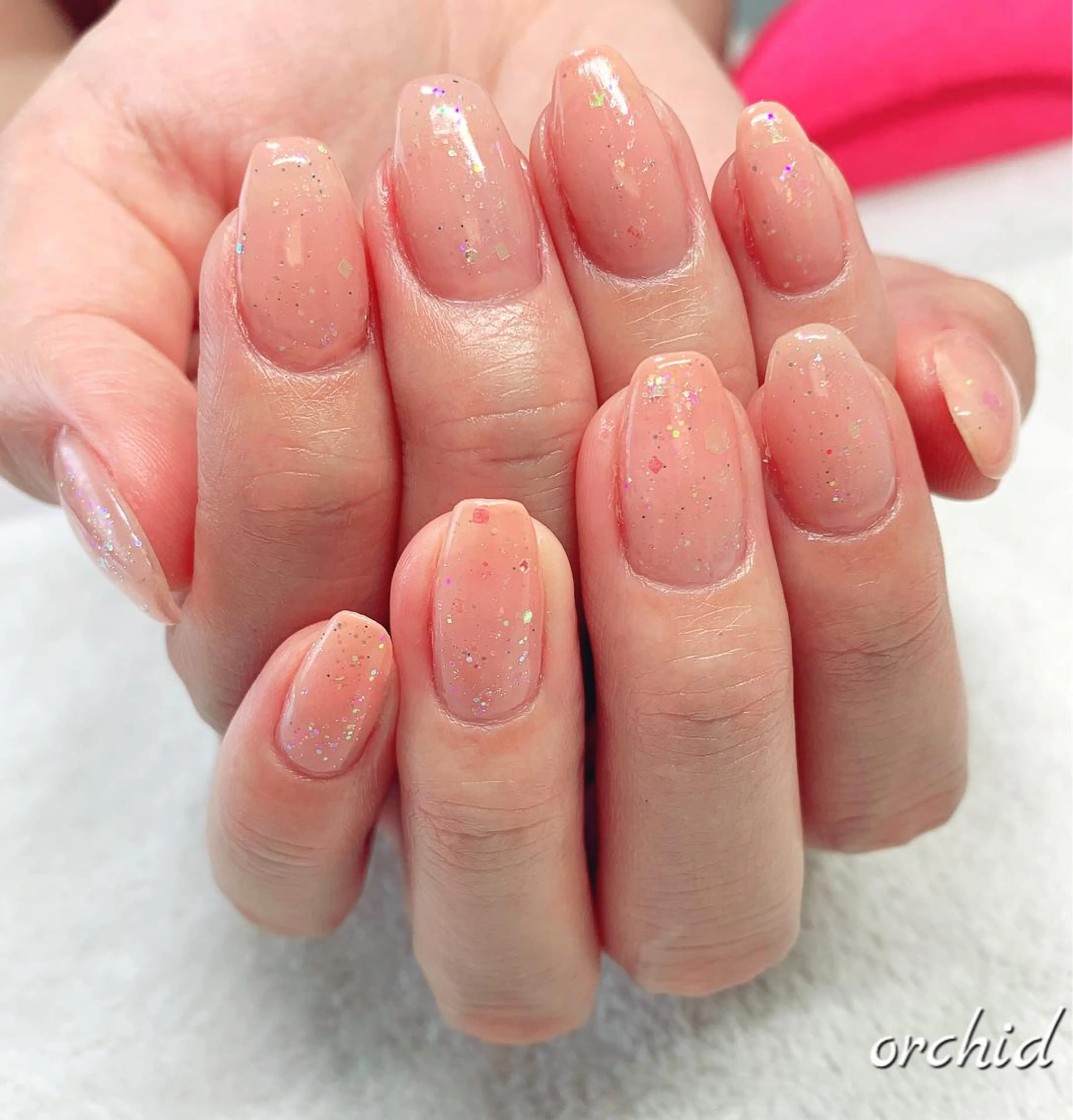 ネイル ハンドネイル フットネイル orchid ♡オーキッドのネイルデザイン