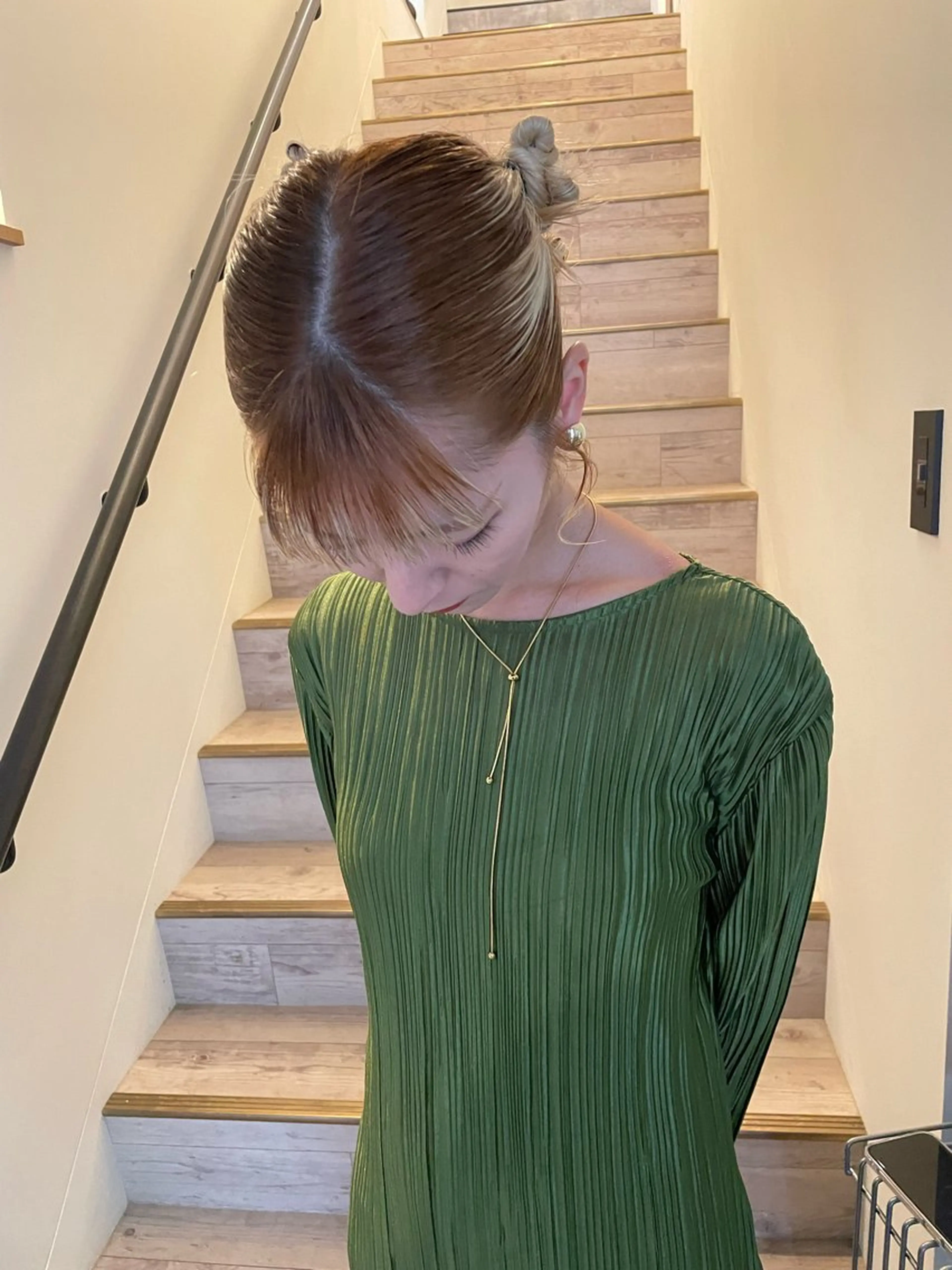 ショート カラー デザインカラー カット ヘアカラー トリートメント 渋谷 留菜のヘアスタイル