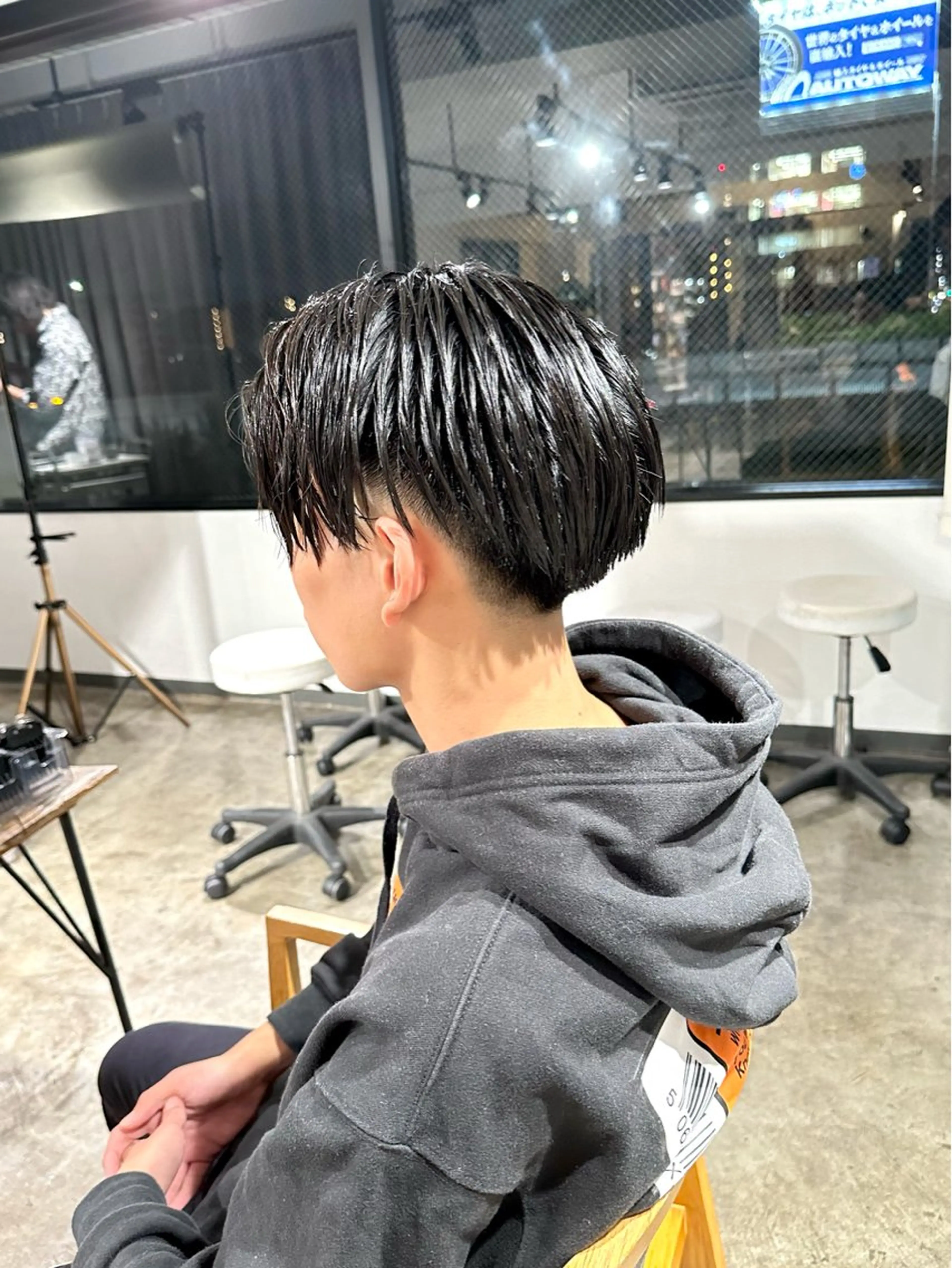 メンズ フェードカット 七三 スキンフェード 刈り上げ カット 骨格補正施術/メンズ 専門美容師/YUYAのヘアスタイル