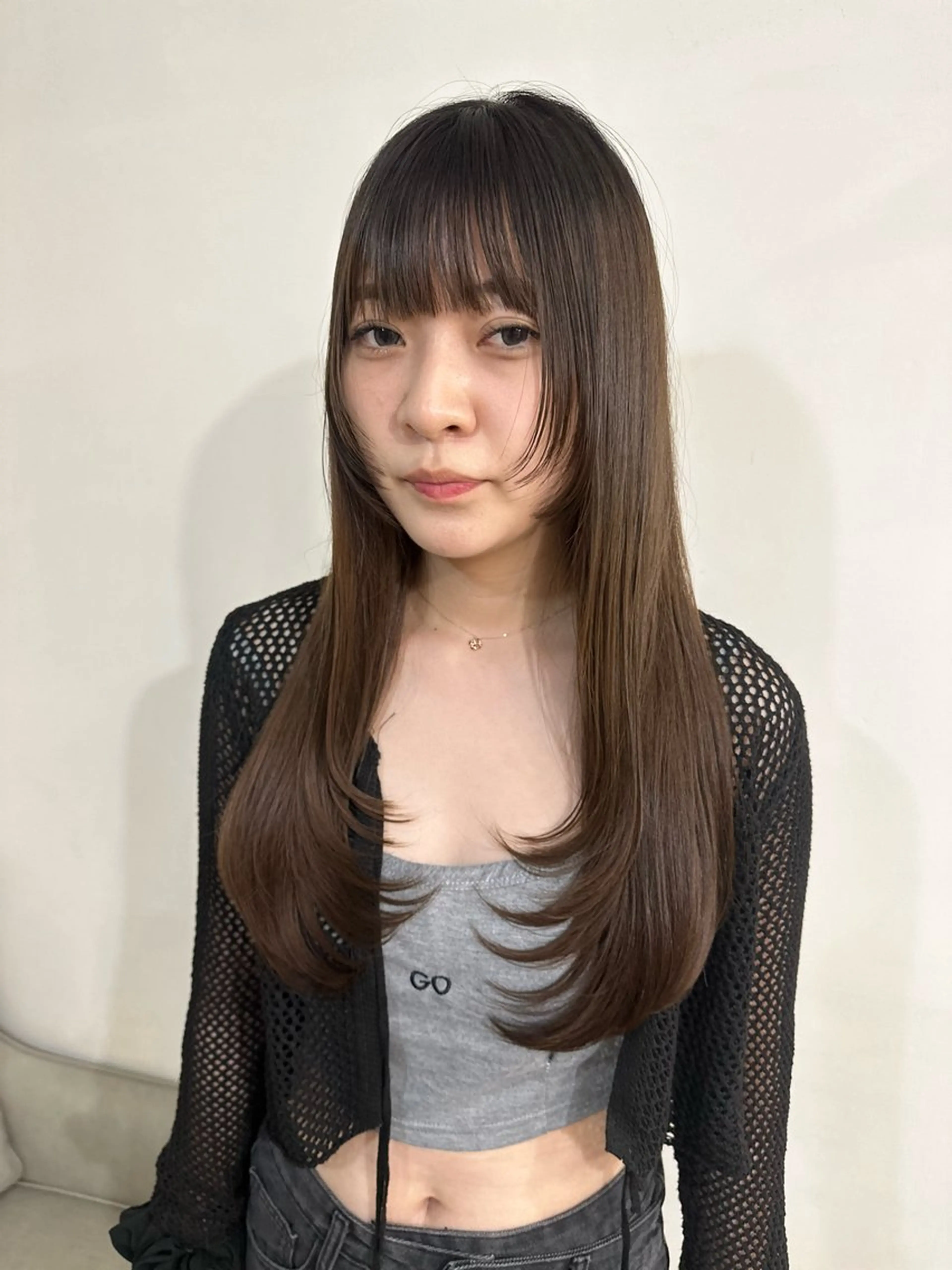 ロング Rinka/レイヤー /透明感カラーのヘアスタイル