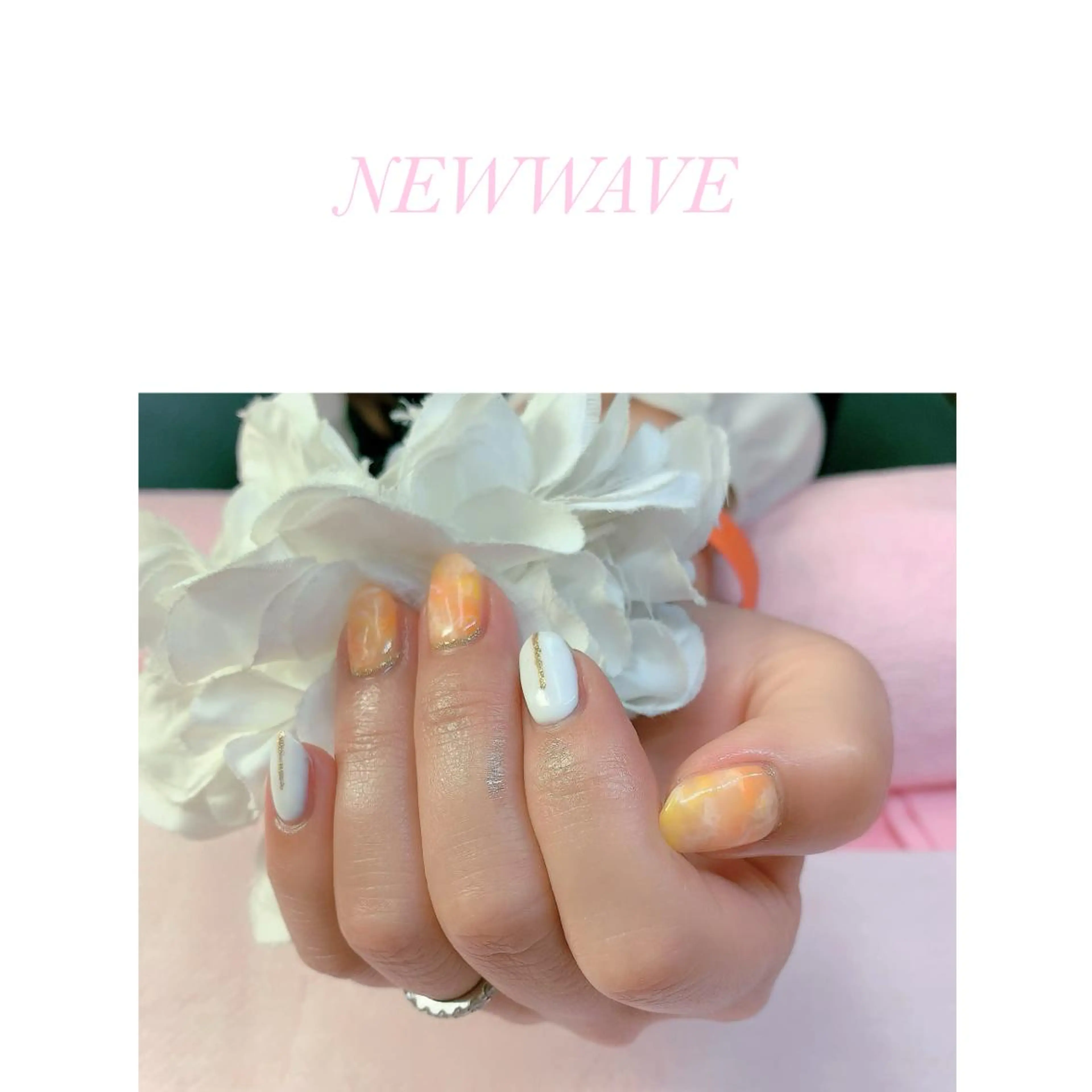 ネイル ハンドネイル 美容室NEW WAVE所属・NEW WAVE ニューウェーブのネイルデザイン