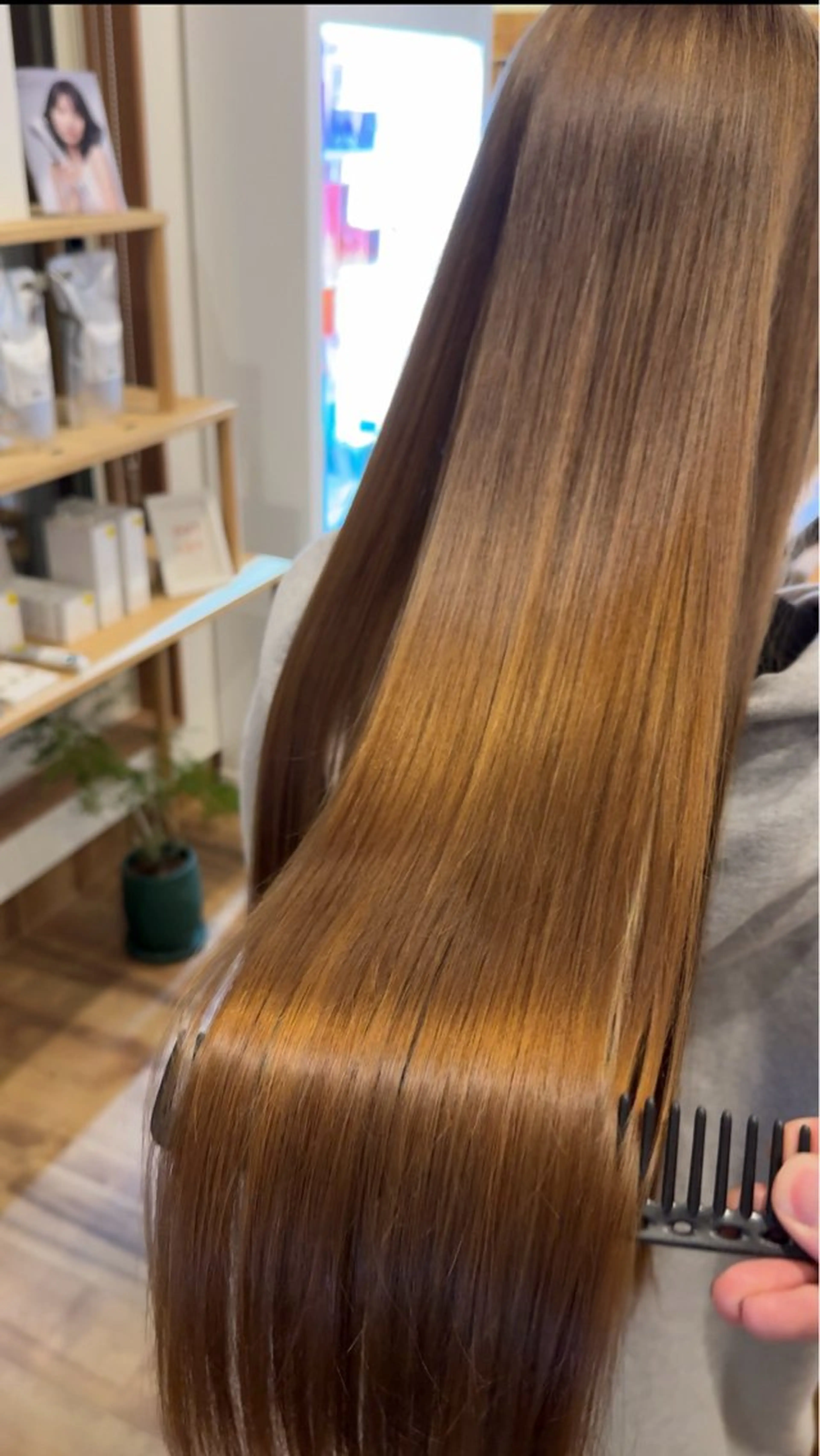 ロング 縮毛矯正 トリートメント Claire 【クレール】所属・髪質改善カラー/ みきやのヘアスタイル