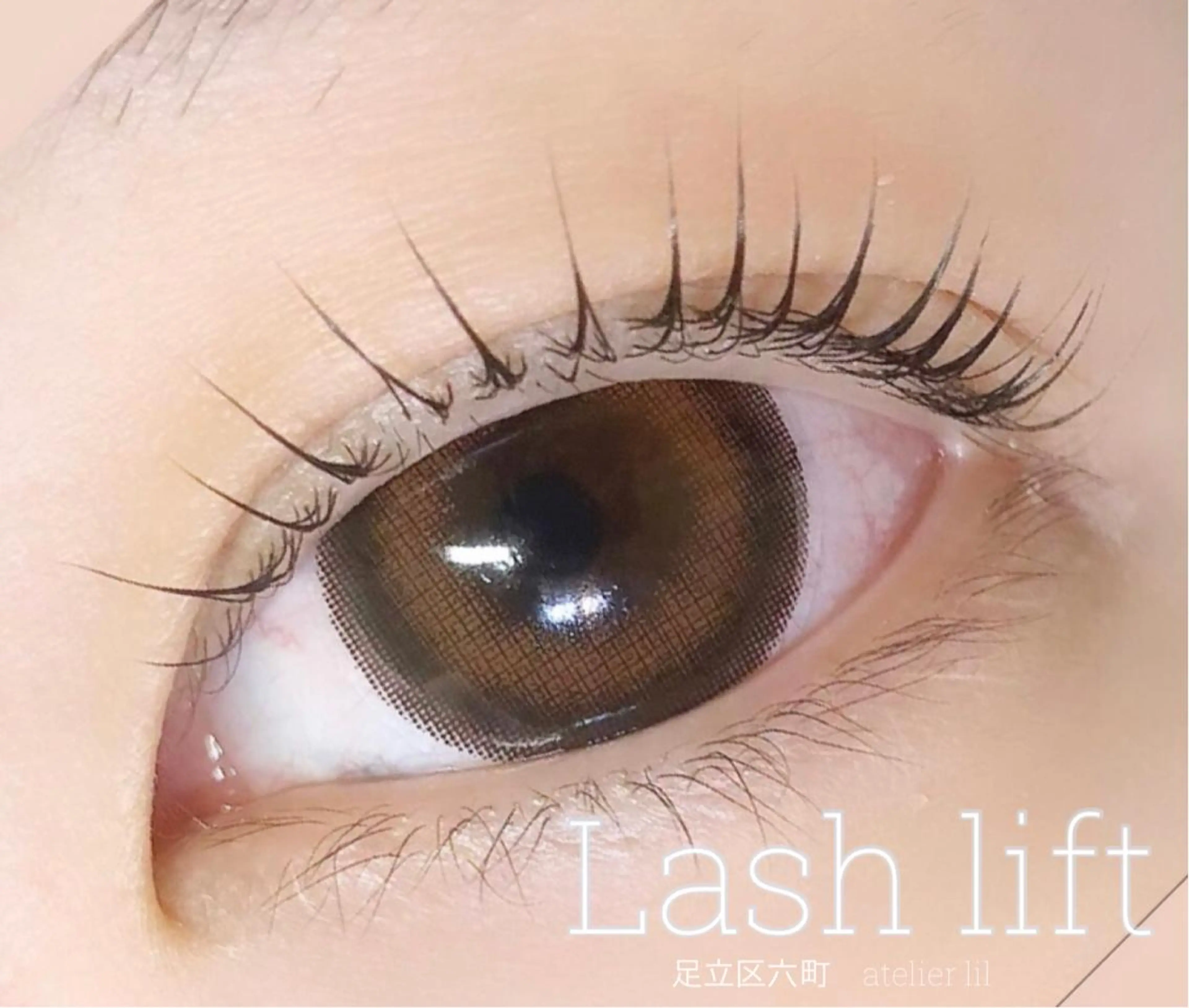 【ミニモ限定】パリジェンヌラッシュリフトor高濃度トリートメント付まつ毛カールの写真