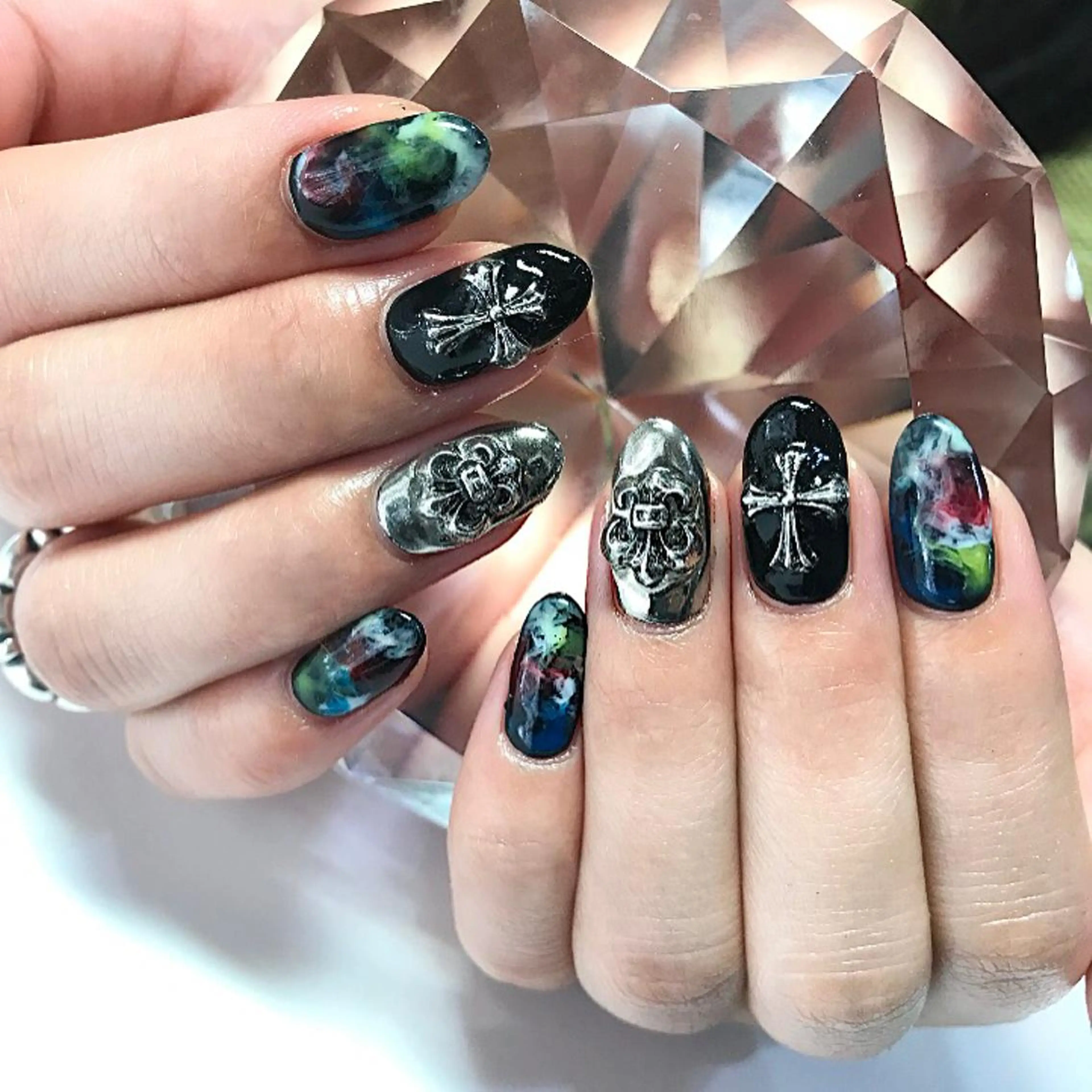 ネイル アートネイル ニュアンスネイル 渋谷ビュレネイル Kaoruのネイルデザイン