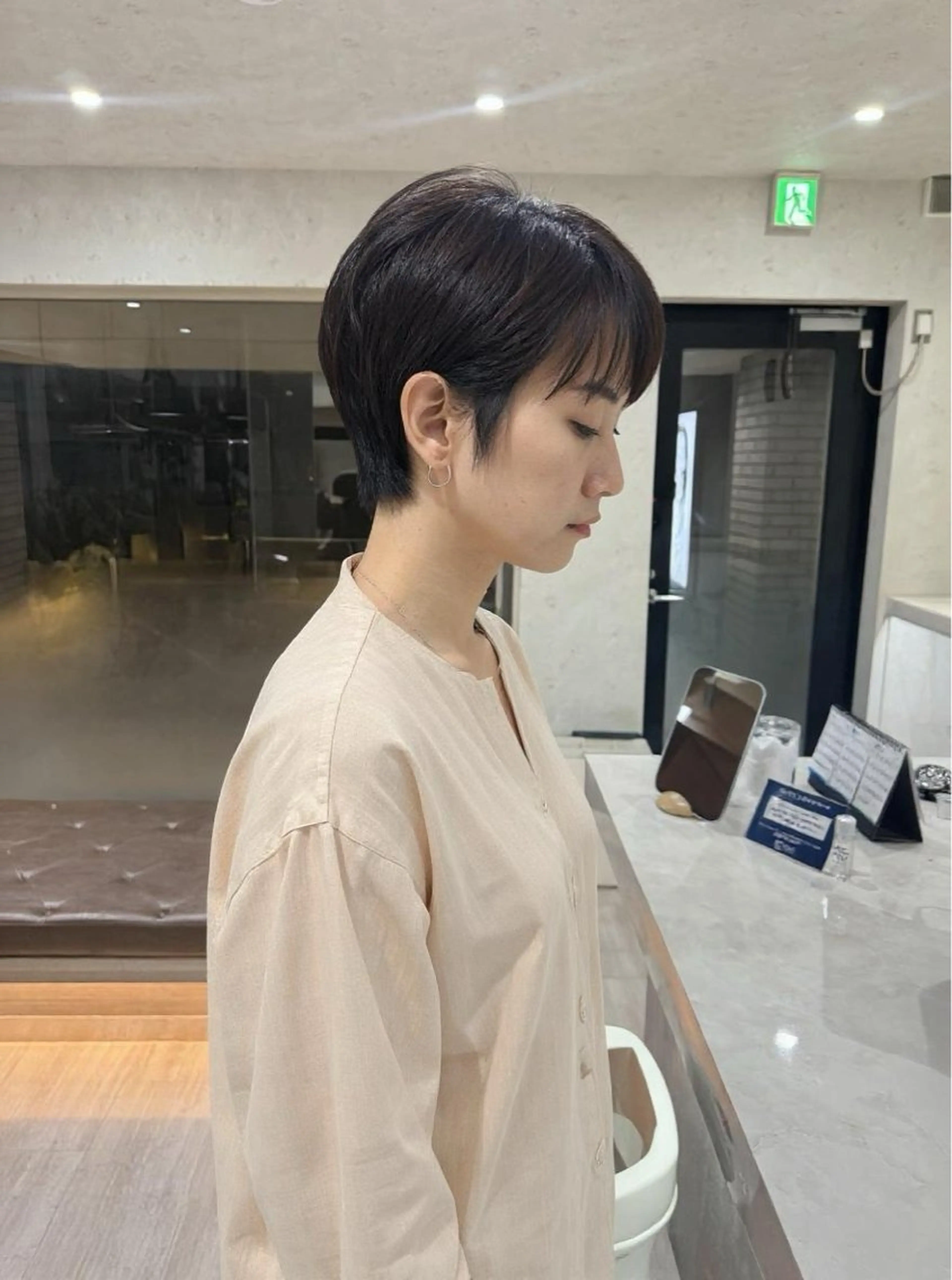 ショート 似合わせ／ショート 菊田のヘアスタイル