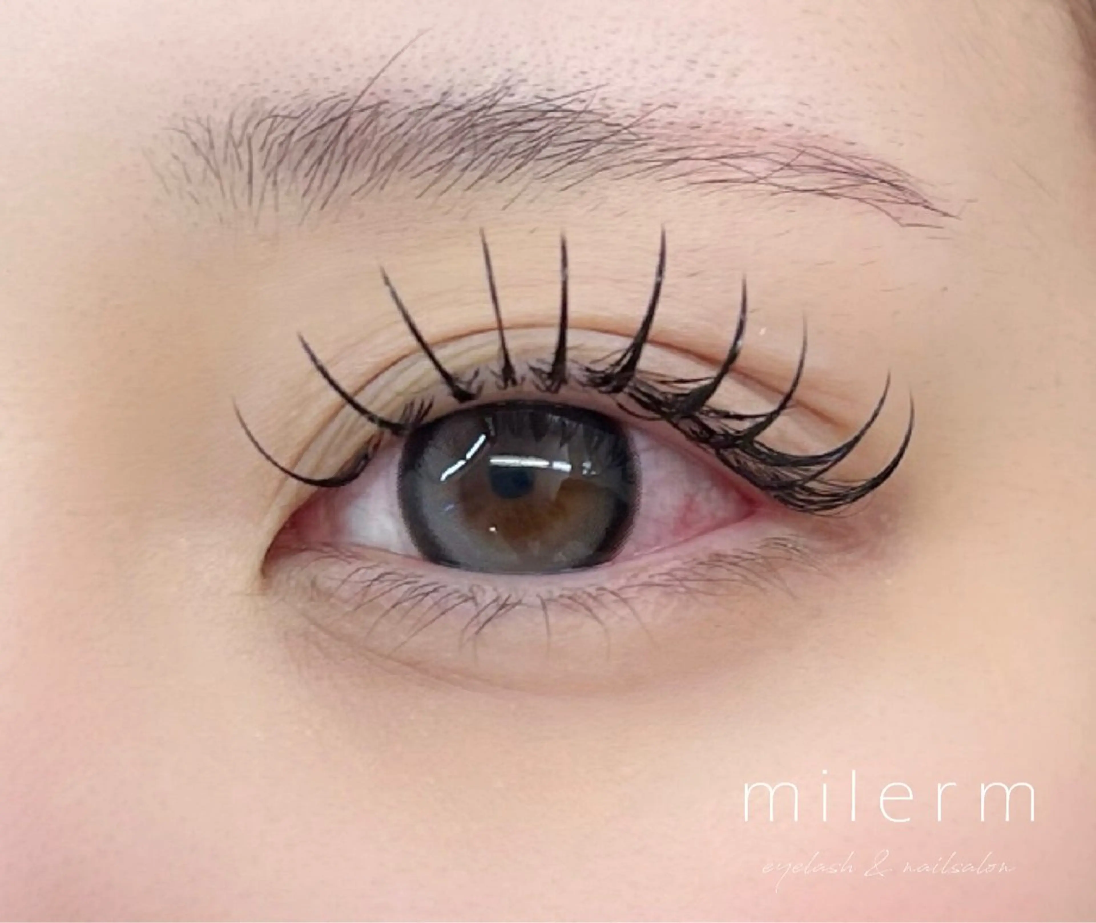 マツエク・マツパ milerm nahoのマツエク・マツパデザイン