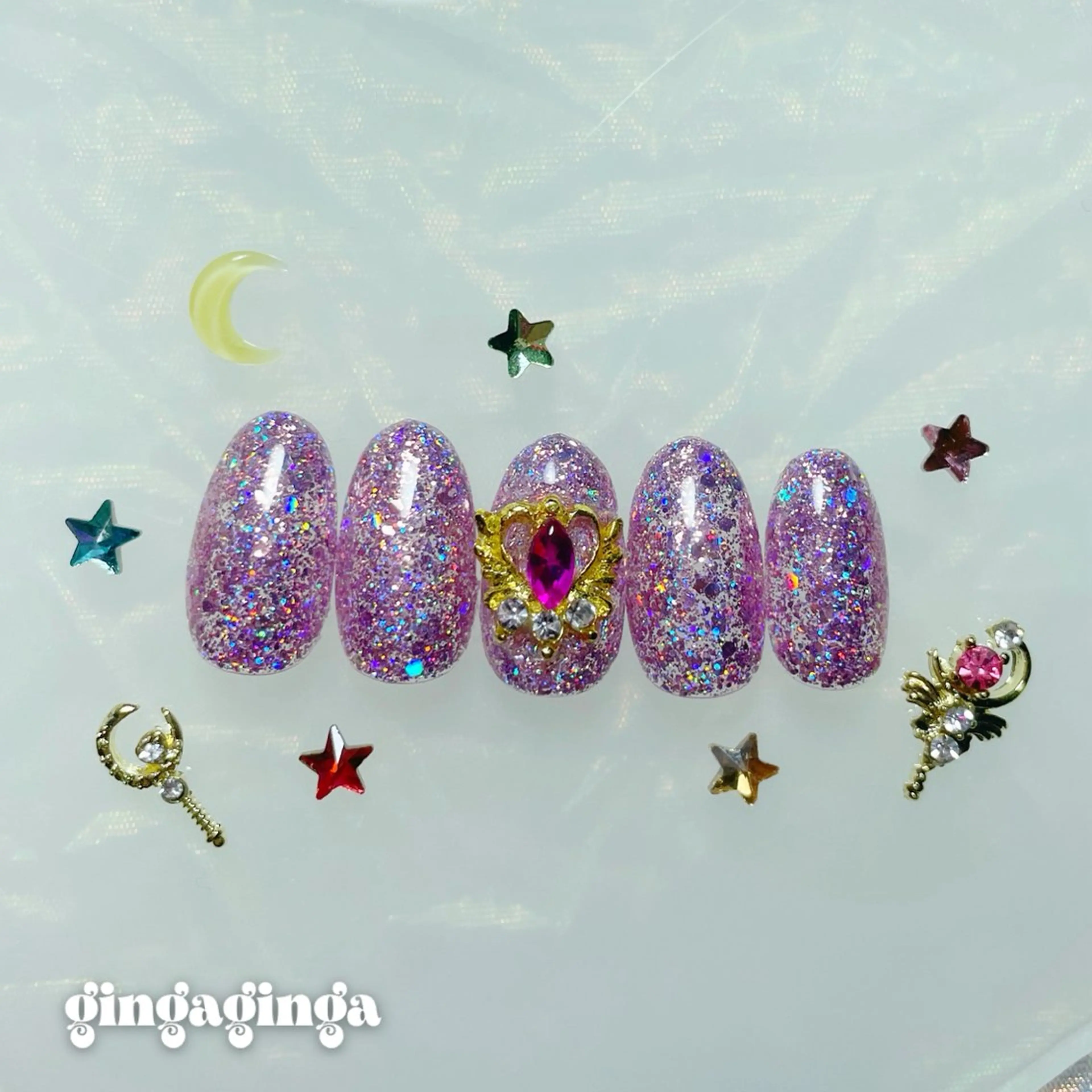 ショート ハンドネイル watanabe miyuuのネイルデザイン