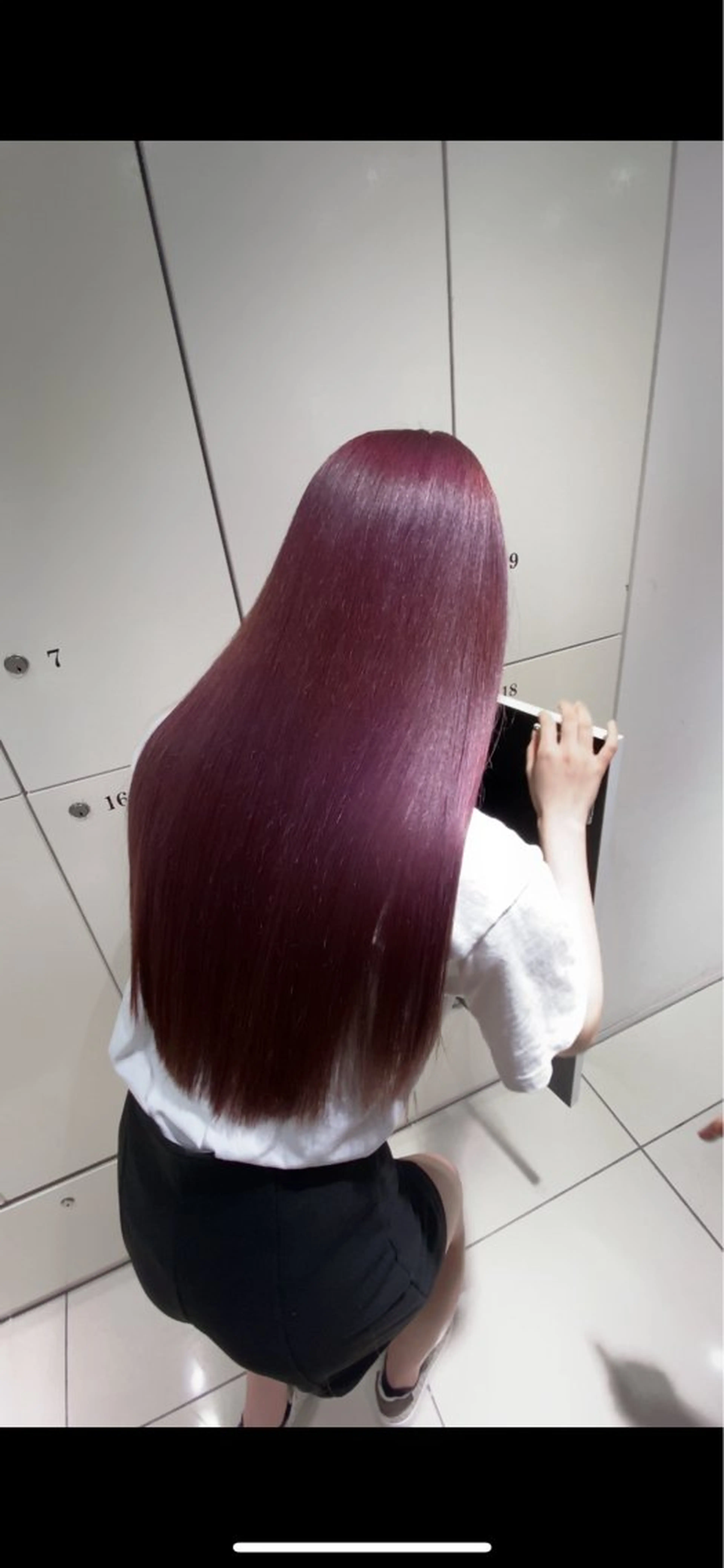 ロング ピンクラベンダー ヘアカラー ハネエクステ🪽🫧 hinano🎀のヘアスタイル