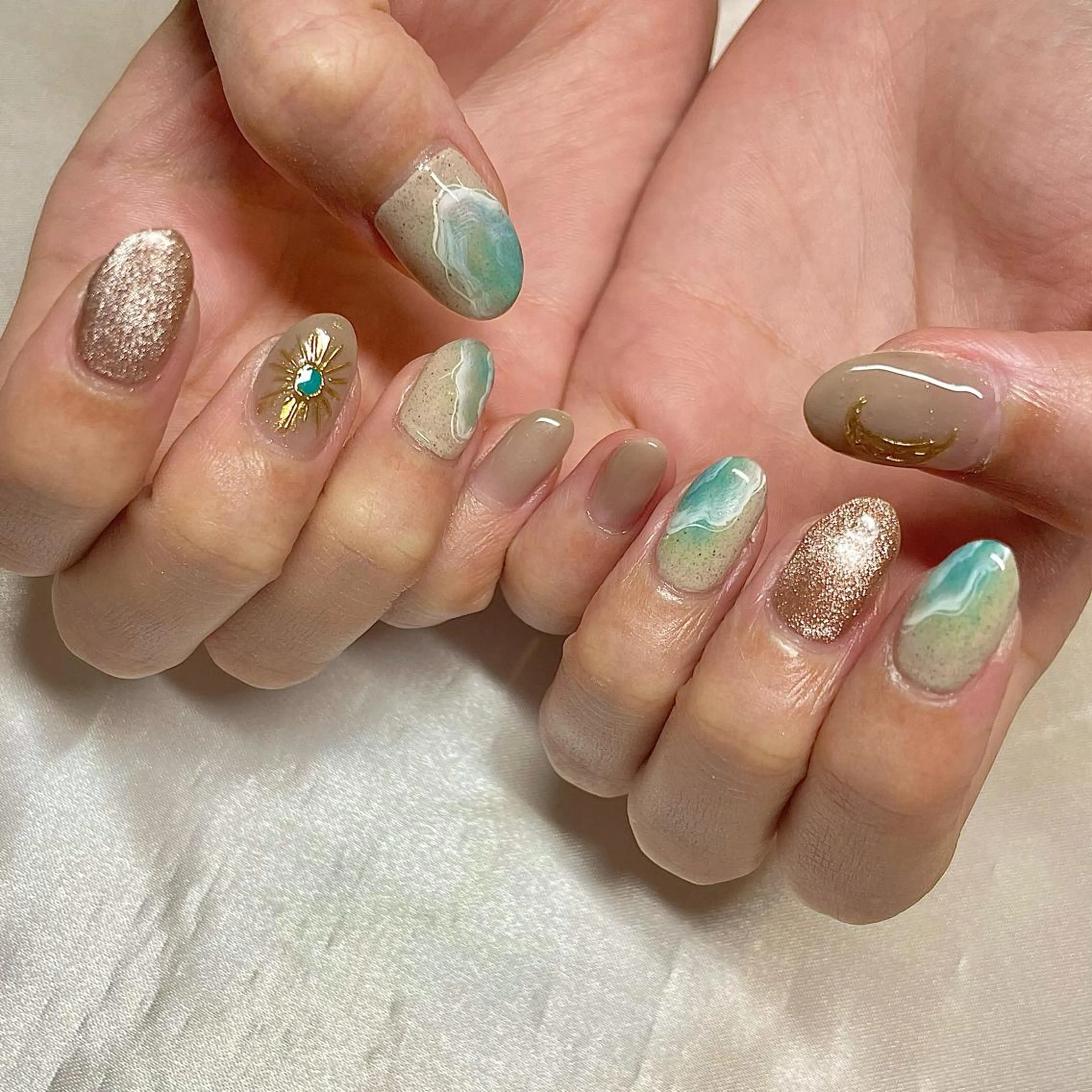カラー パーマ ヘアアレンジ メンズ キッズ ネイル マツエク・マツパ nail&eye Aoのマツエク・マツパデザイン