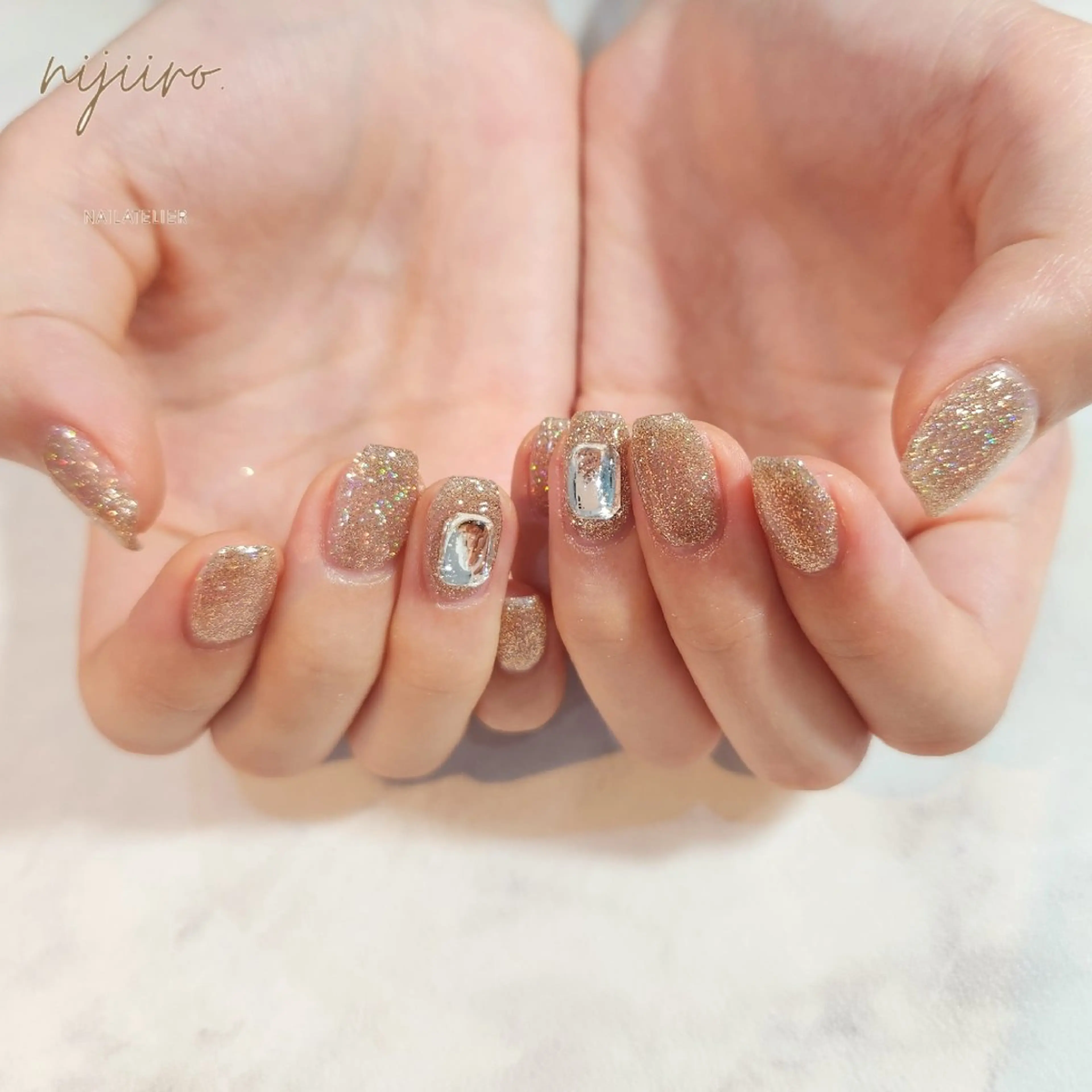 ネイル ハンドネイル nailatelier nijiiro.所属・nijiiro🌈 サトウのネイルデザイン