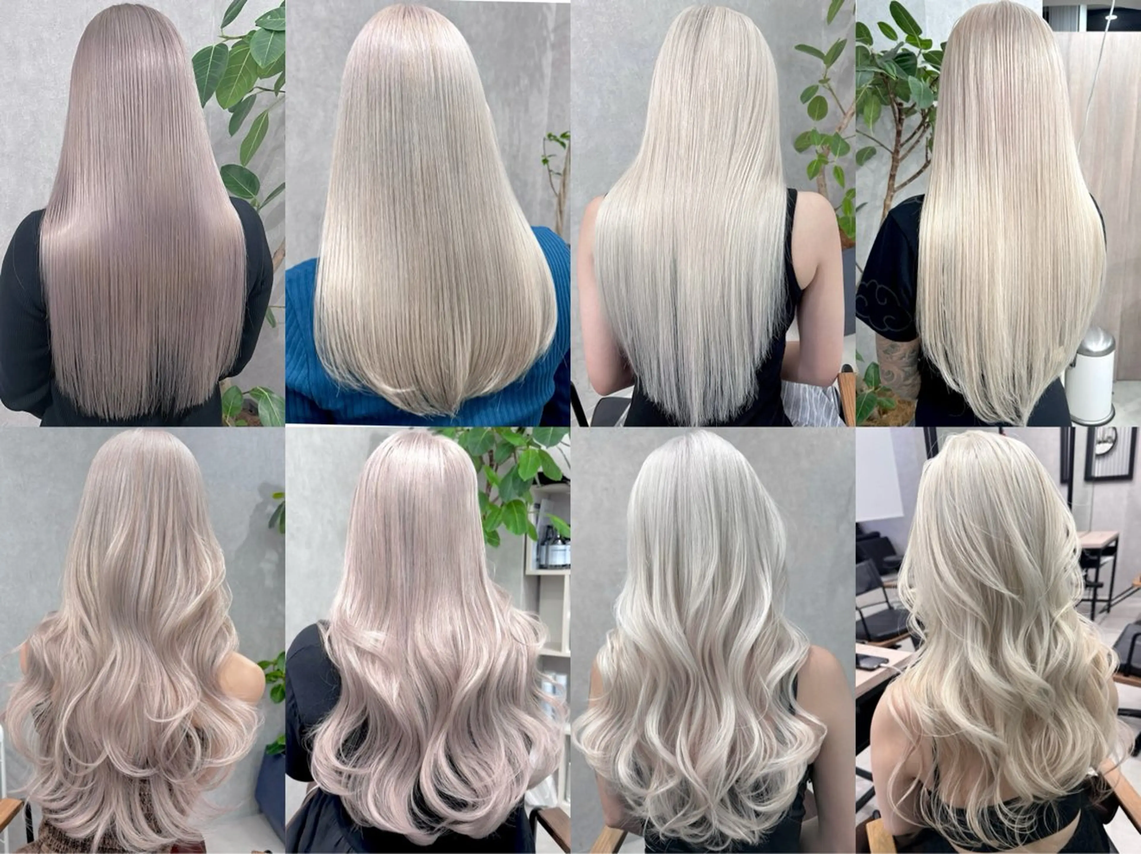 セミロング カラー ブリーチ/エクステ LOWRL【ロウル】のヘアスタイル