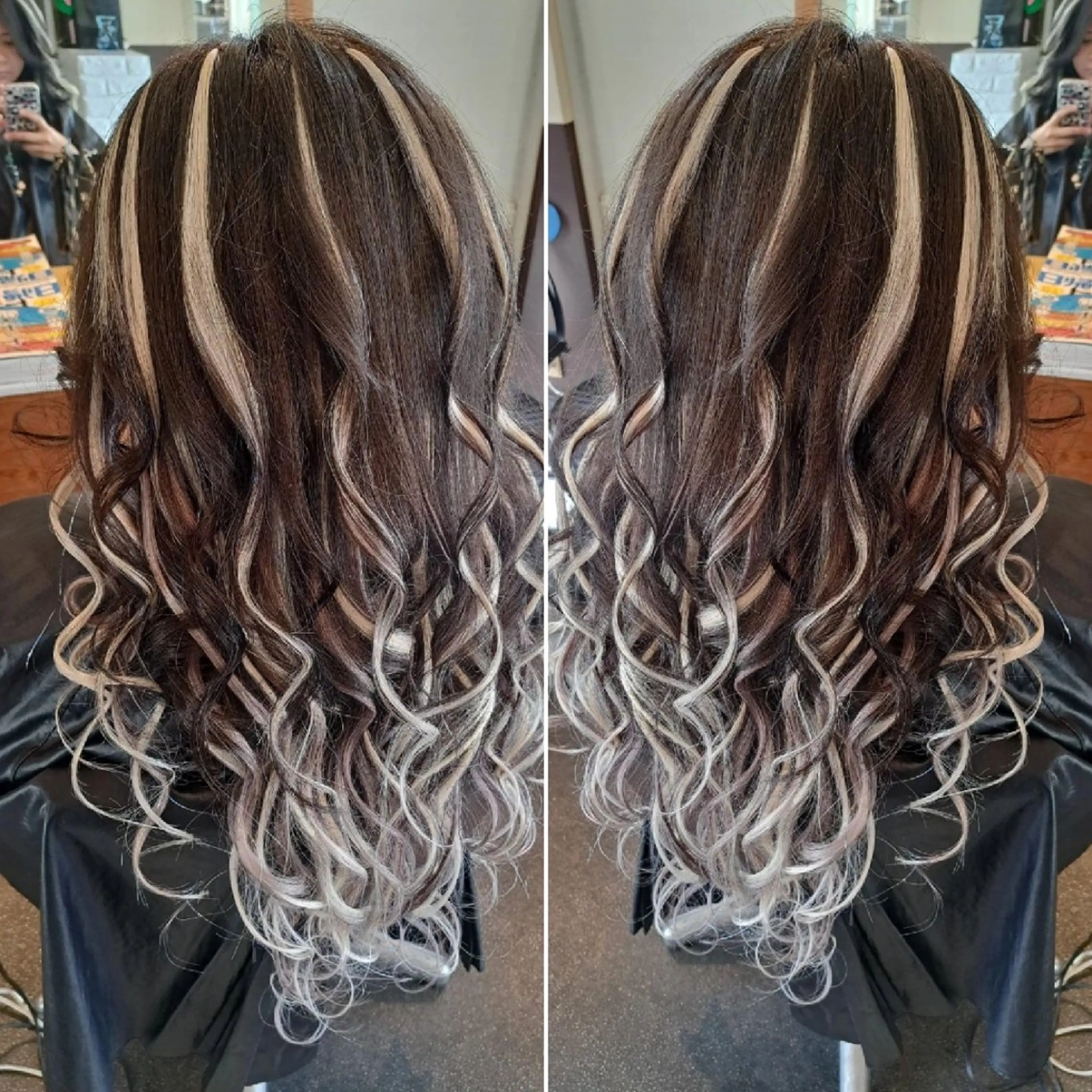 当日予約限定編み込みエクステつけ放題(最大60本)の写真