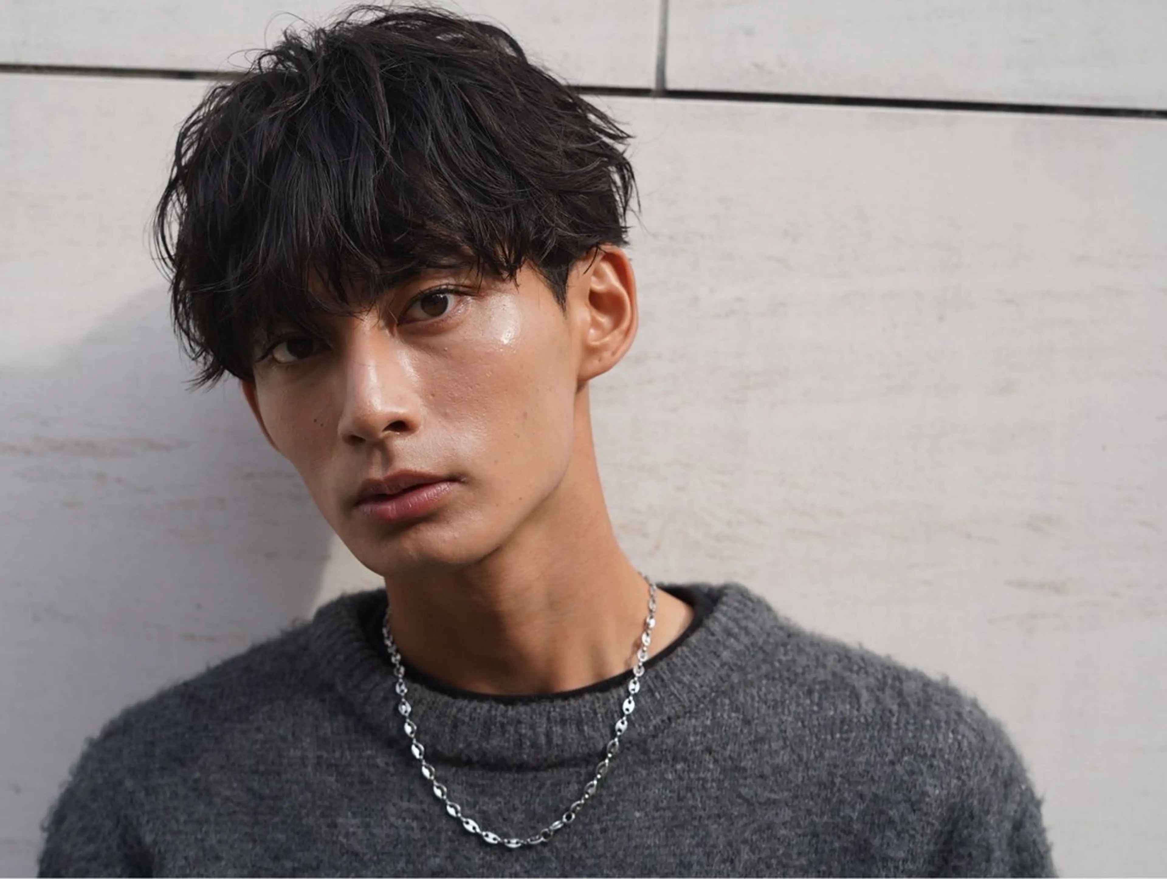 メンズ 雪音/美髪縮毛矯正 /ニュアンスパーマのヘアスタイル