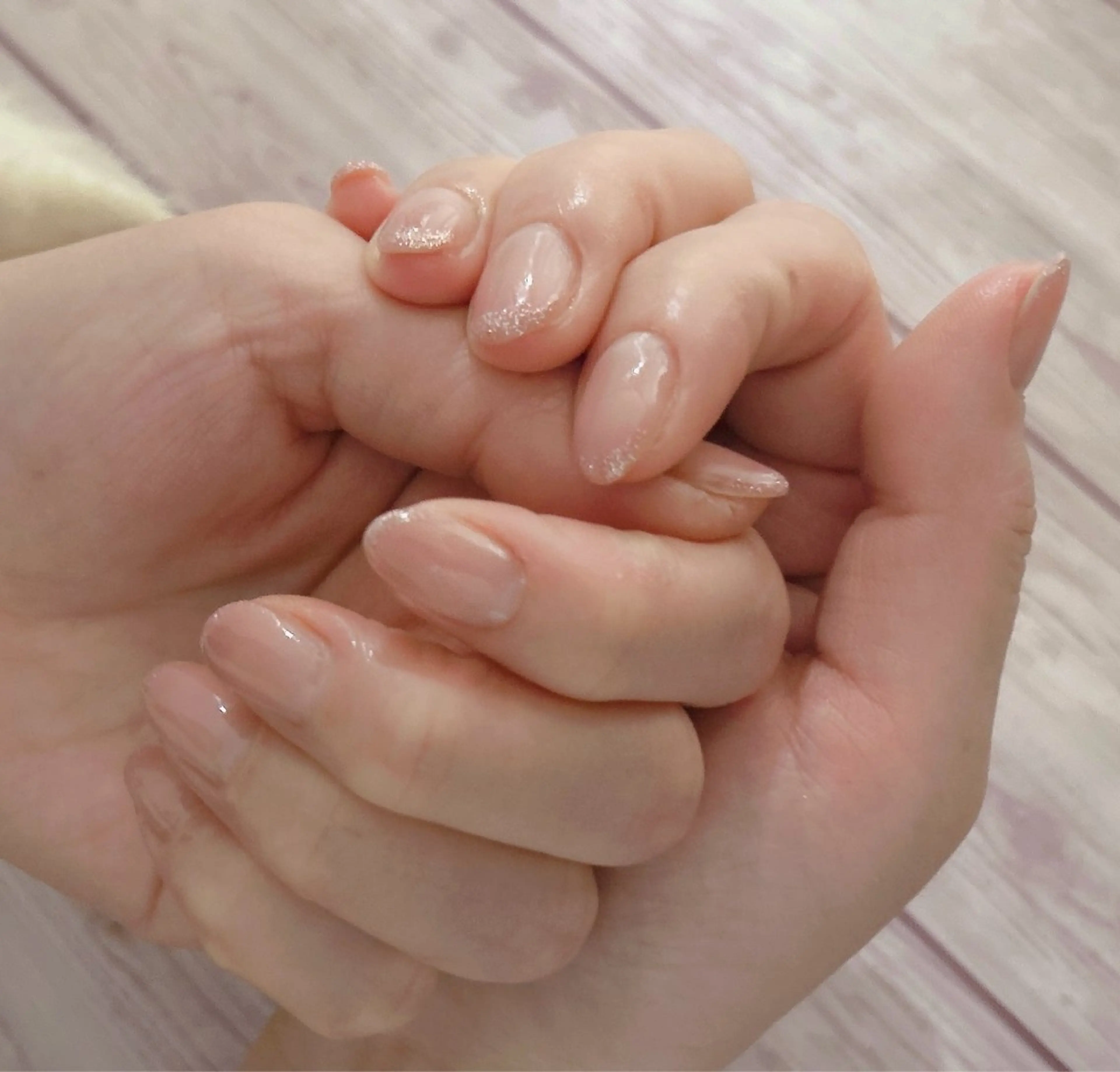 ネイル グラデーション ラメ(グリッター) MYu Beauty Salon YURIのネイルデザイン