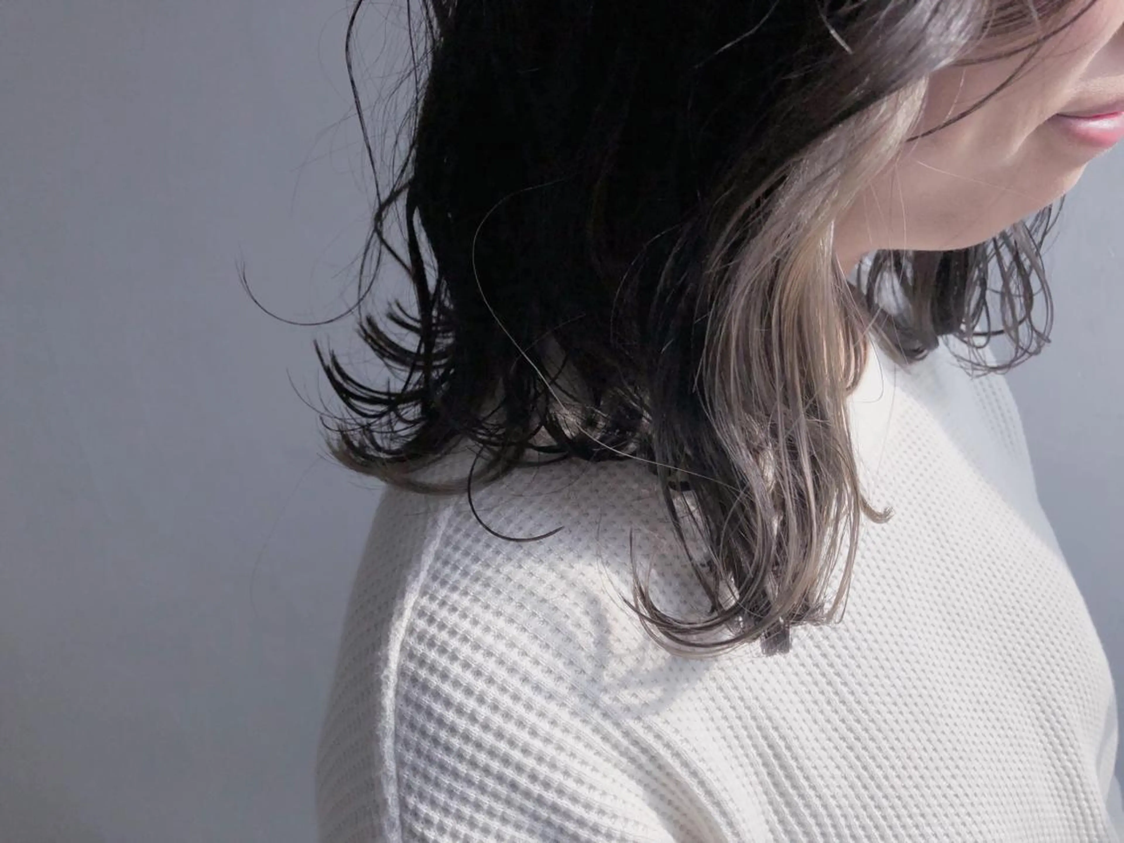 ミディアム ヘアカラー 関 京磨のヘアスタイル