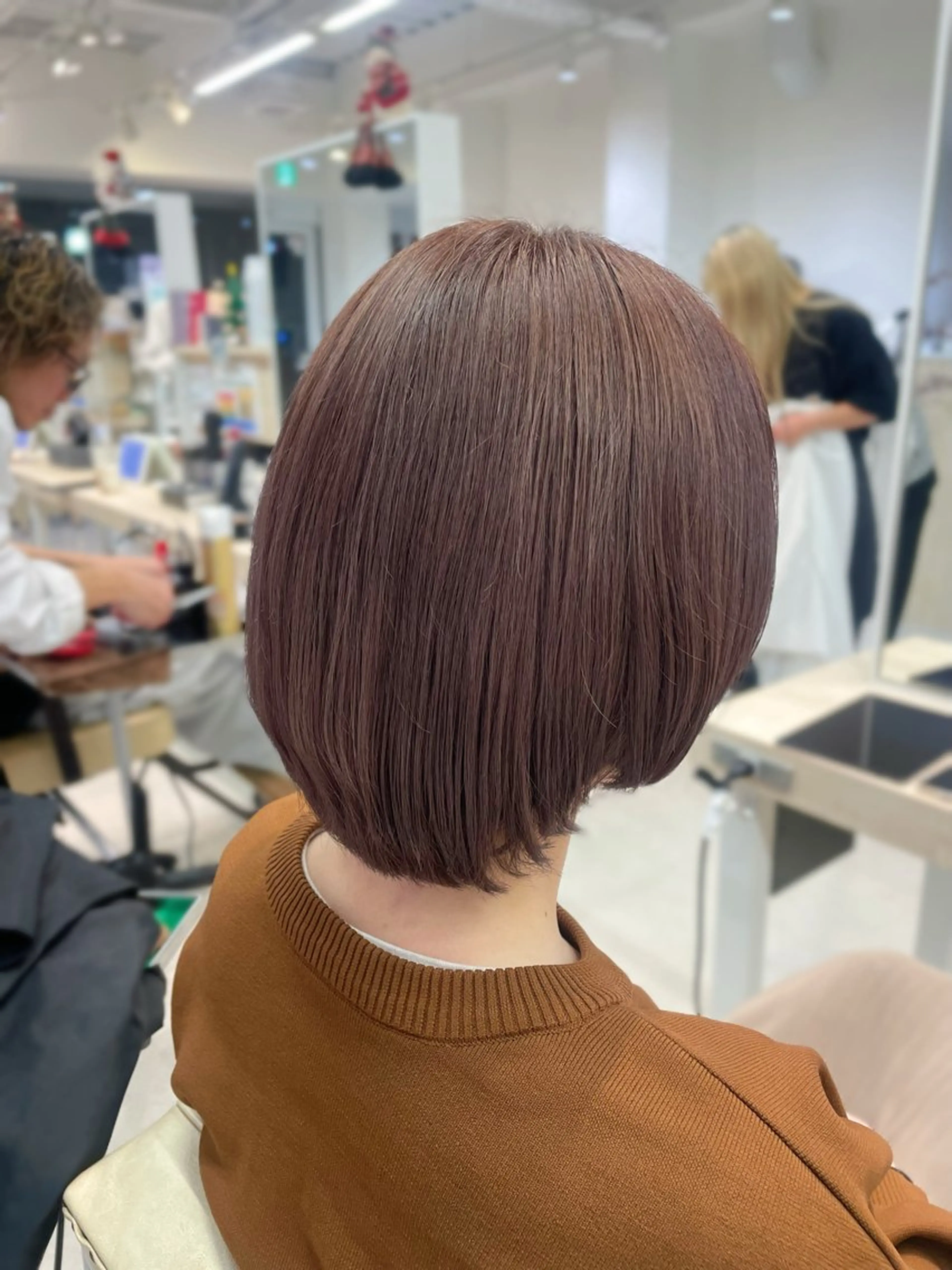 ミディアム カラー かずや🍀/髪質改善 /艶髪カラー/眉毛のヘアスタイル