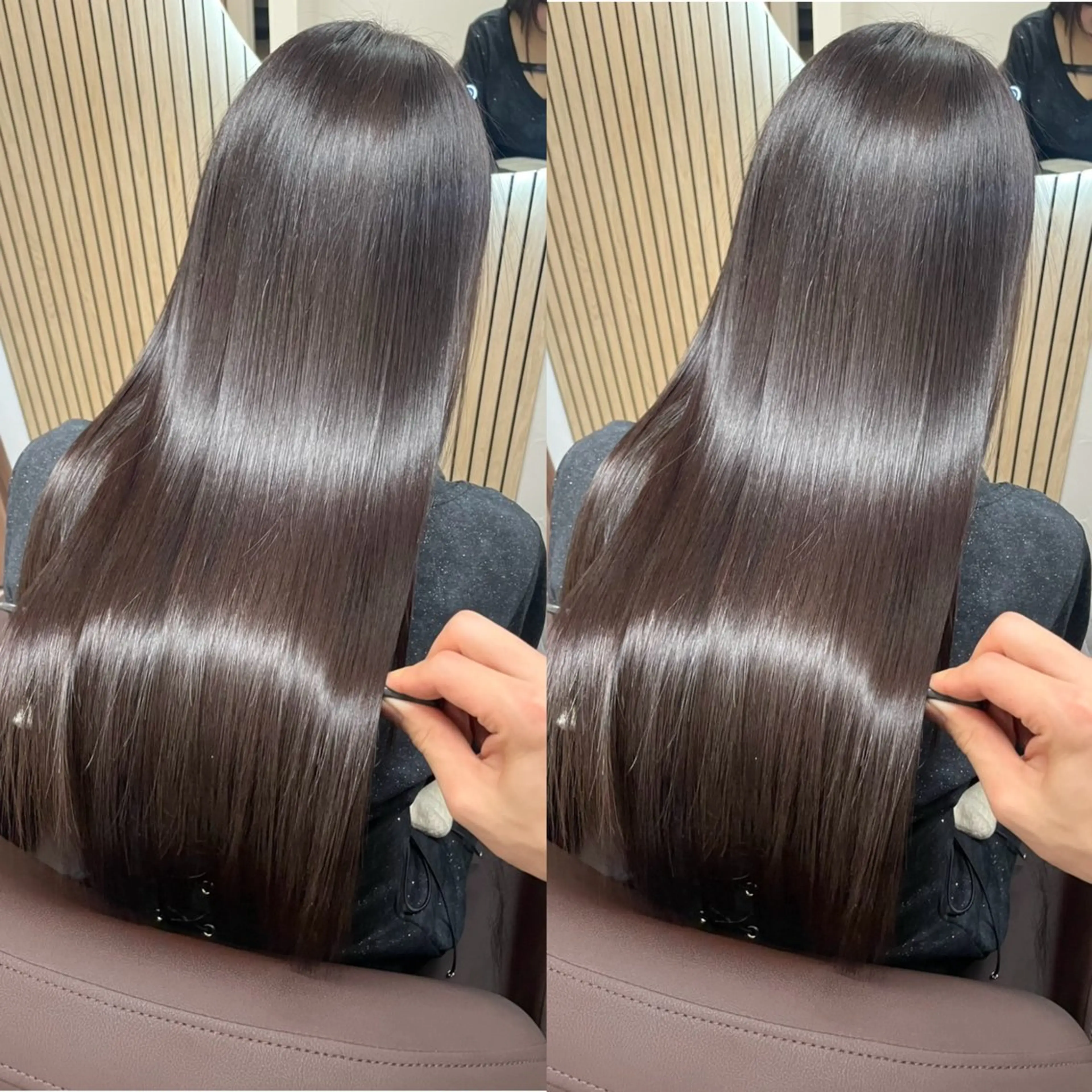 ✨【うねり・広がりが気になる方】ナチュラル縮毛矯正＋カット＋補修Trの写真