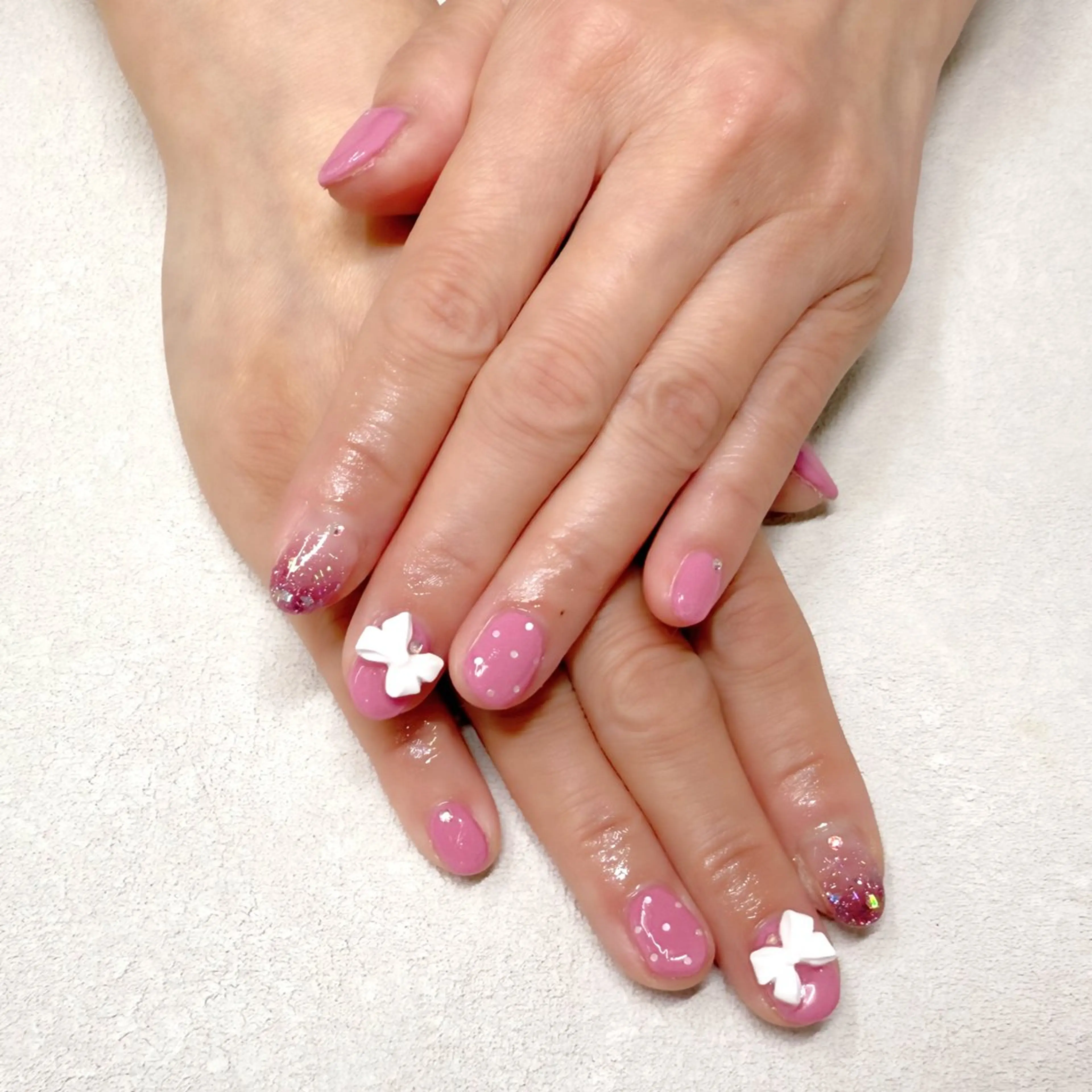 ネイル ハンドネイル Bianca♡ TAKANASHIのネイルデザイン