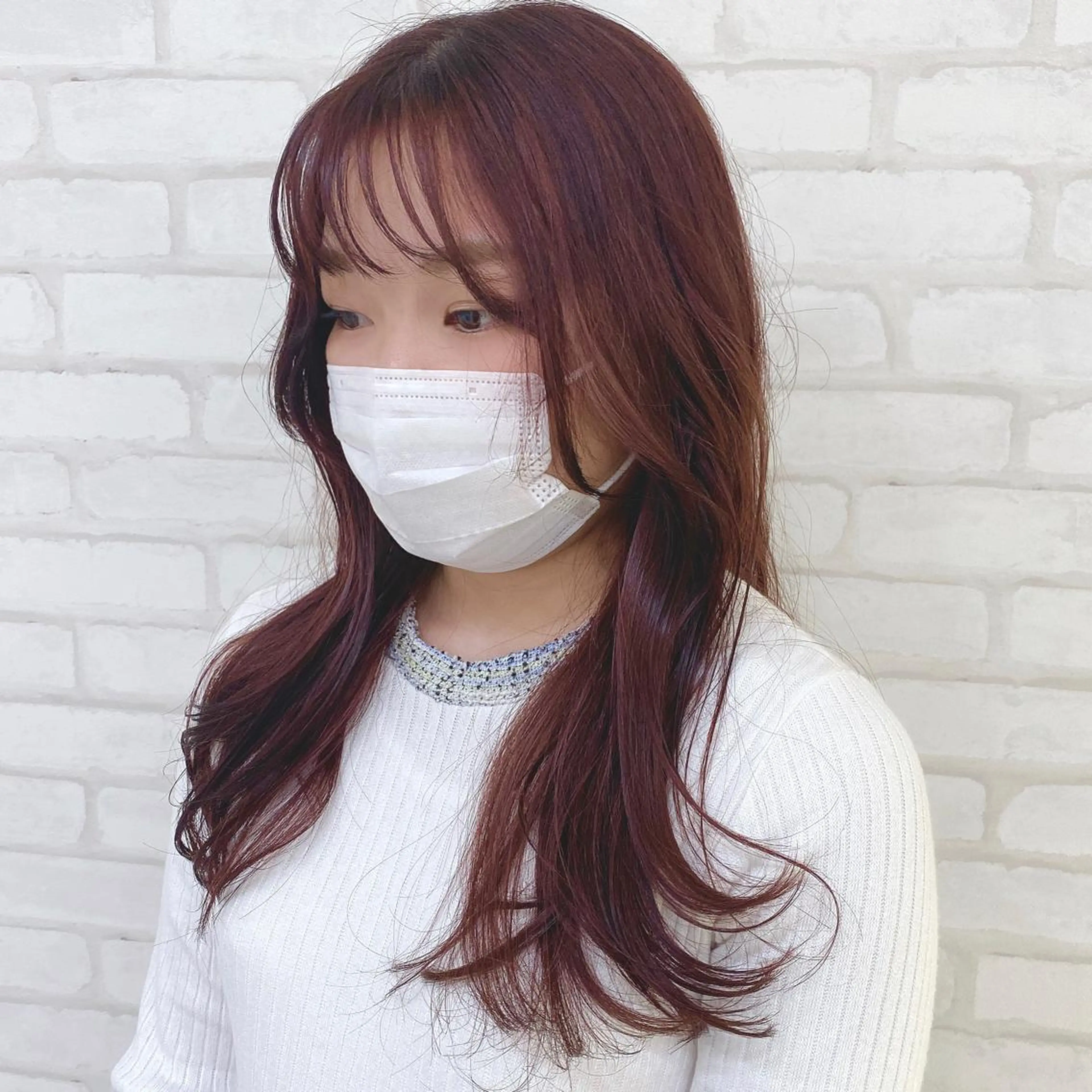 ロング カラー abilita AZUSAのヘアスタイル