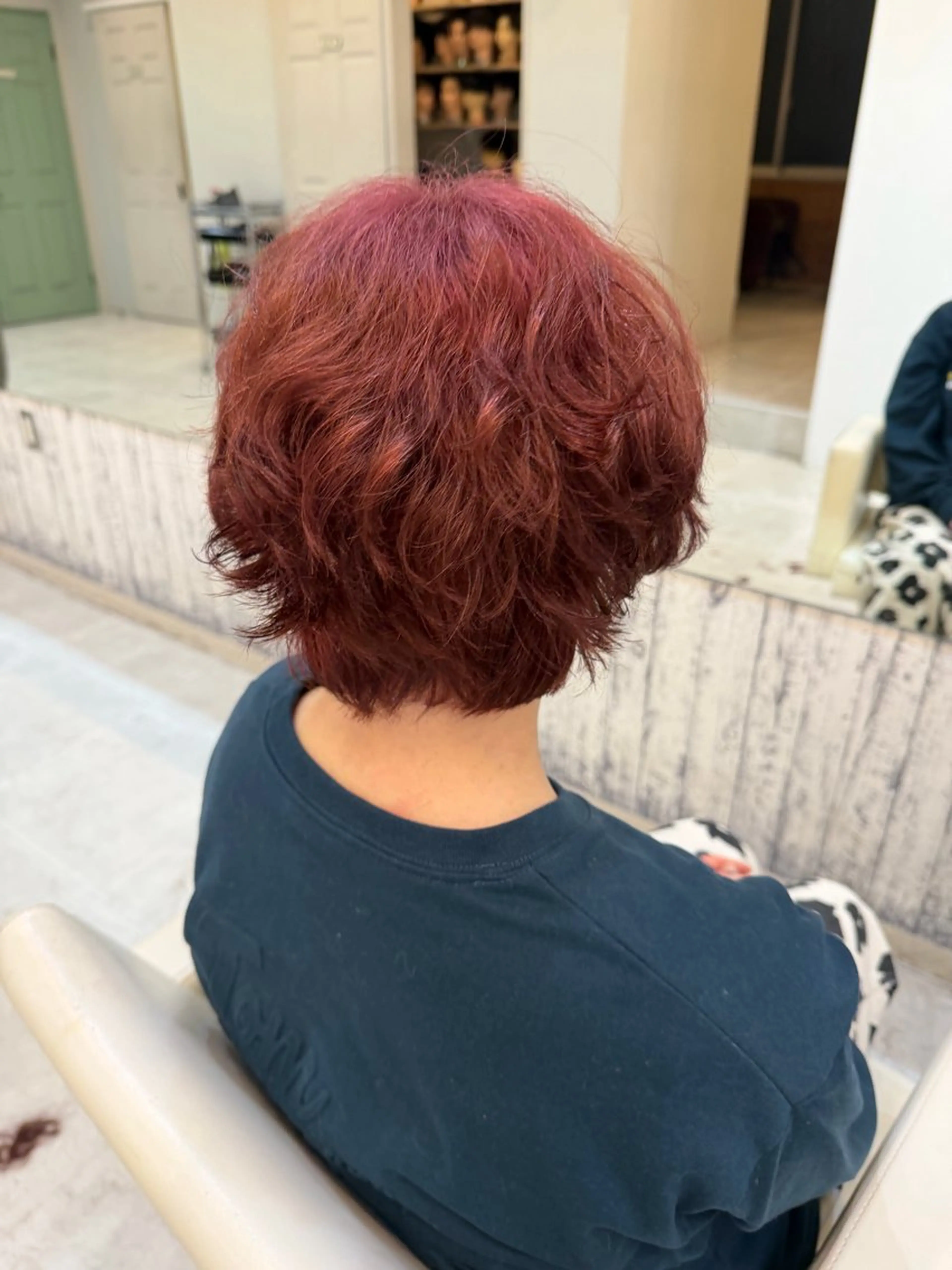 ショート ショートボブ ボブ くせ毛 レイヤーカット ショートヘア ななる ／モデル様募集中‼️のヘアスタイル