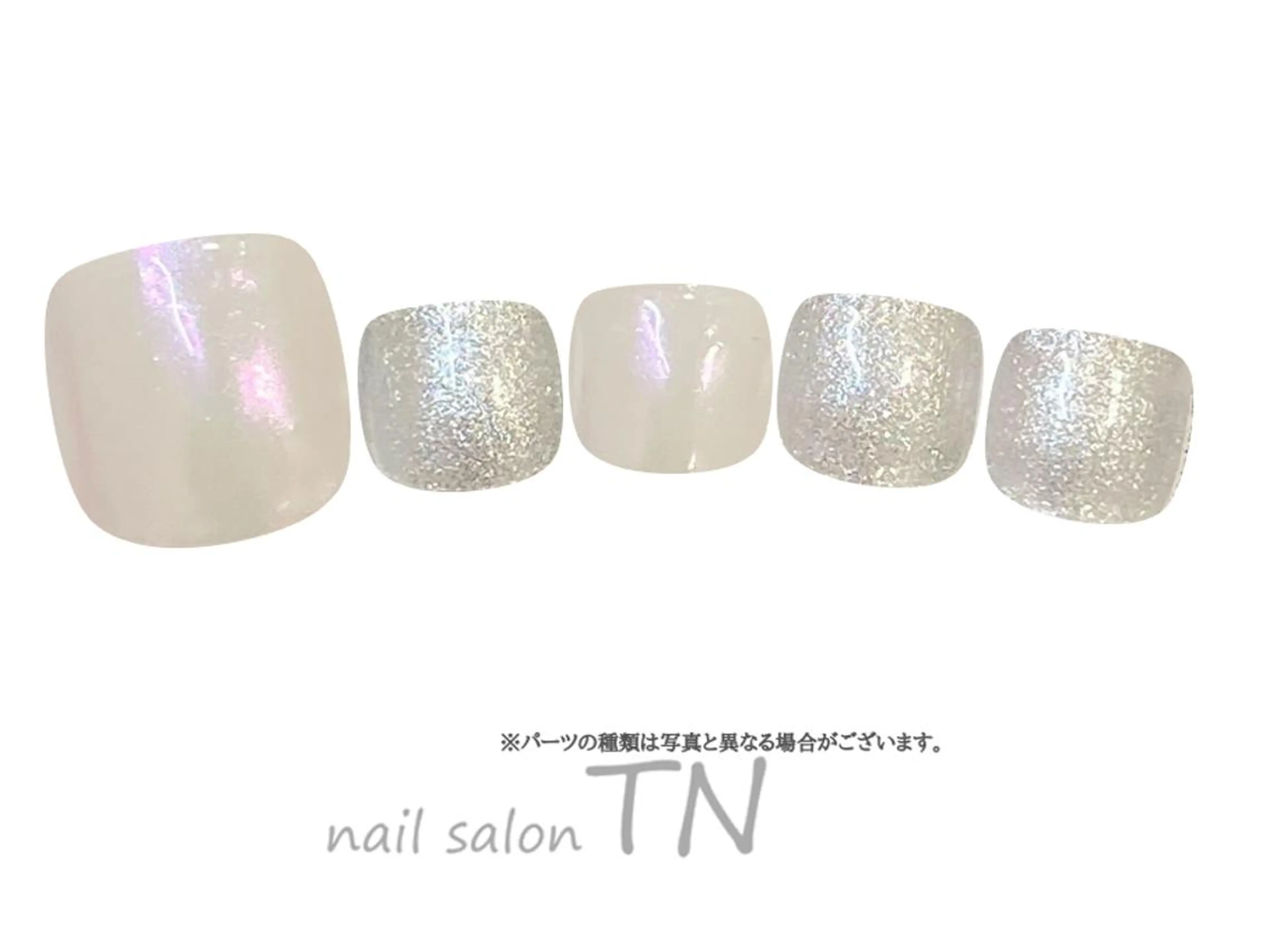 ネイル フットネイル 中島 実穂のネイルデザイン