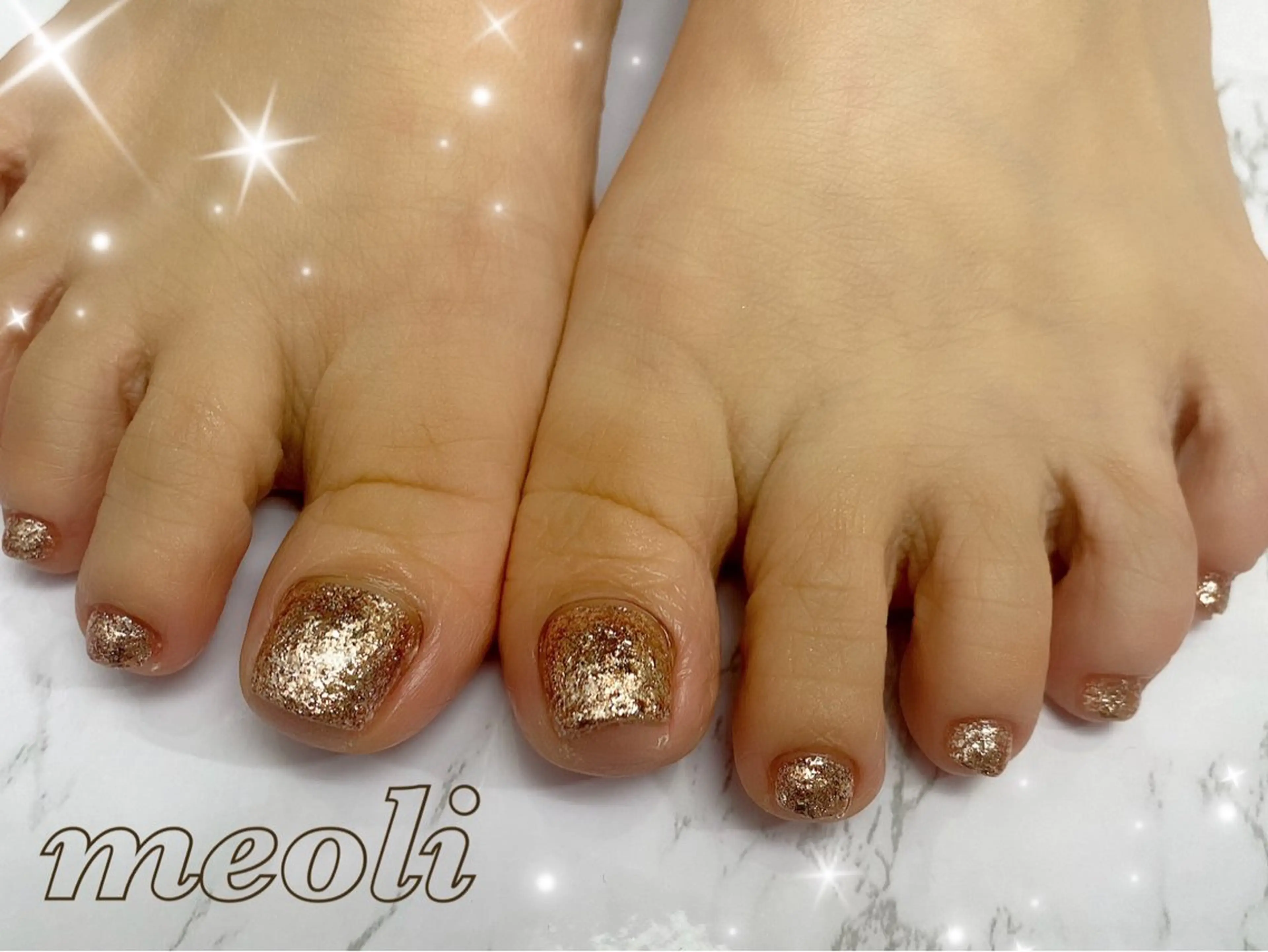 ネイル フットネイル nail salon meoli メグのネイルデザイン