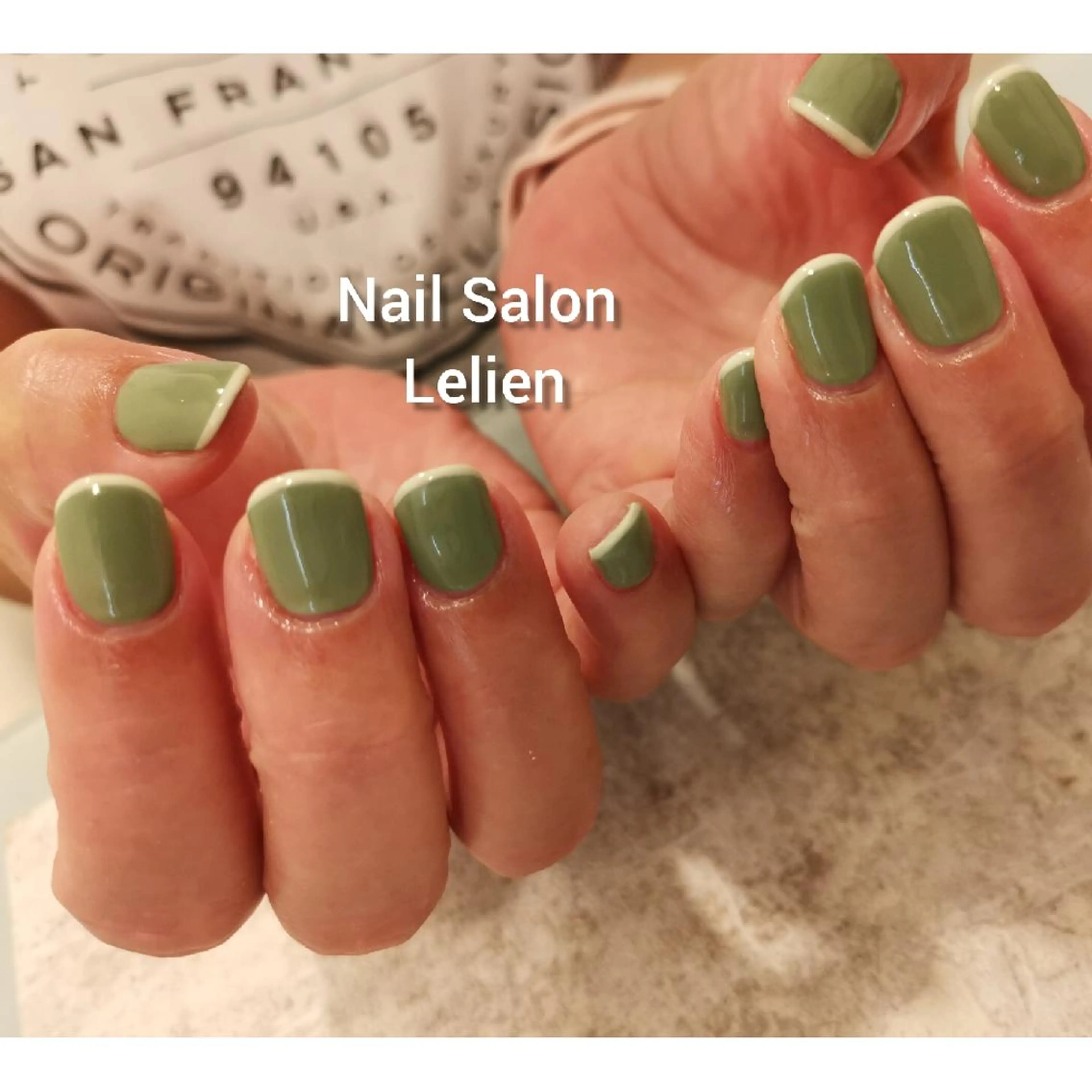 ネイル ホワイト 人気エリア💖完全個室【ルリエ】所属・ネイルサロン Lelienルリエのネイルデザイン