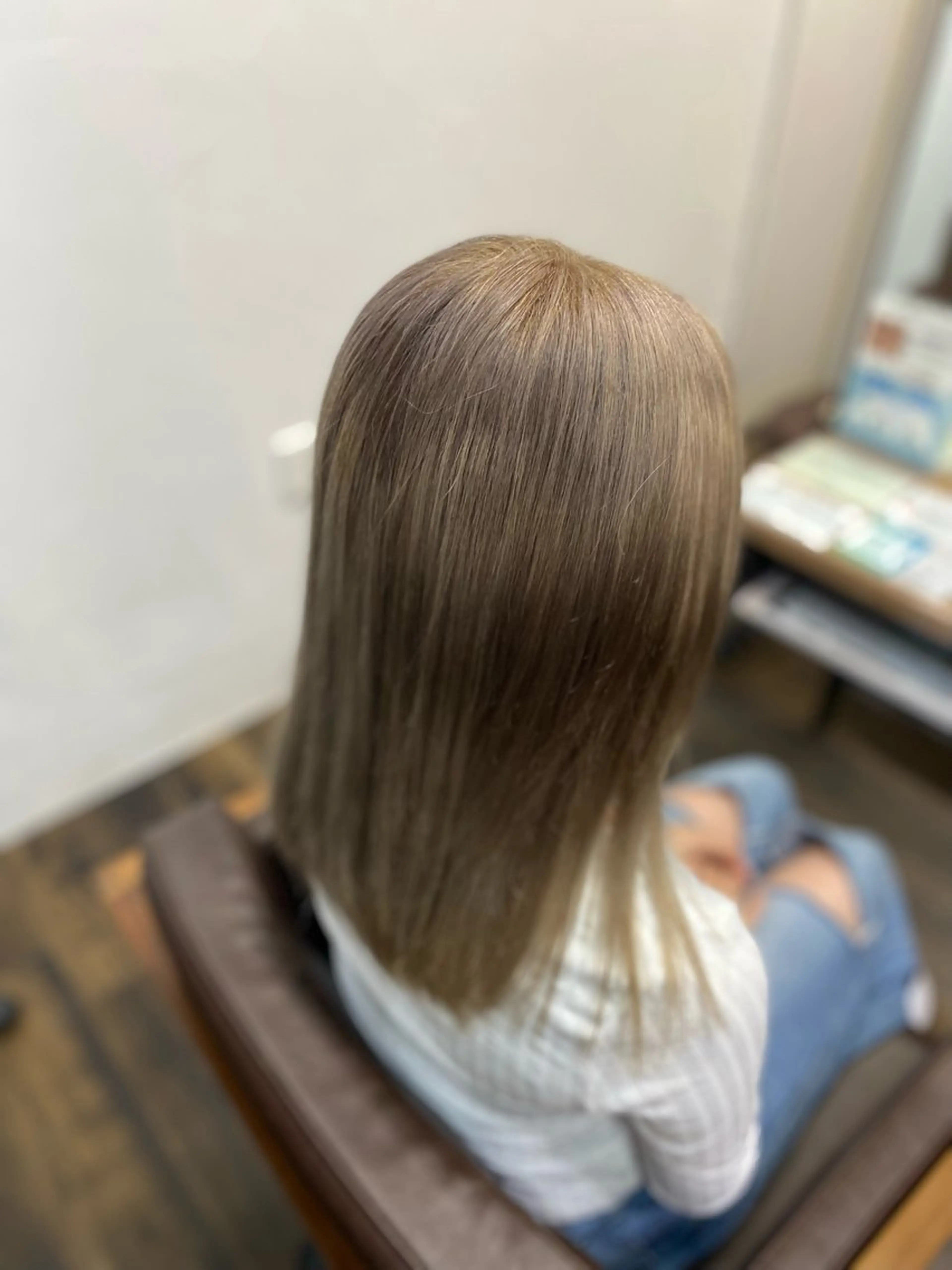 ミディアム フルヤ タクミのヘアスタイル