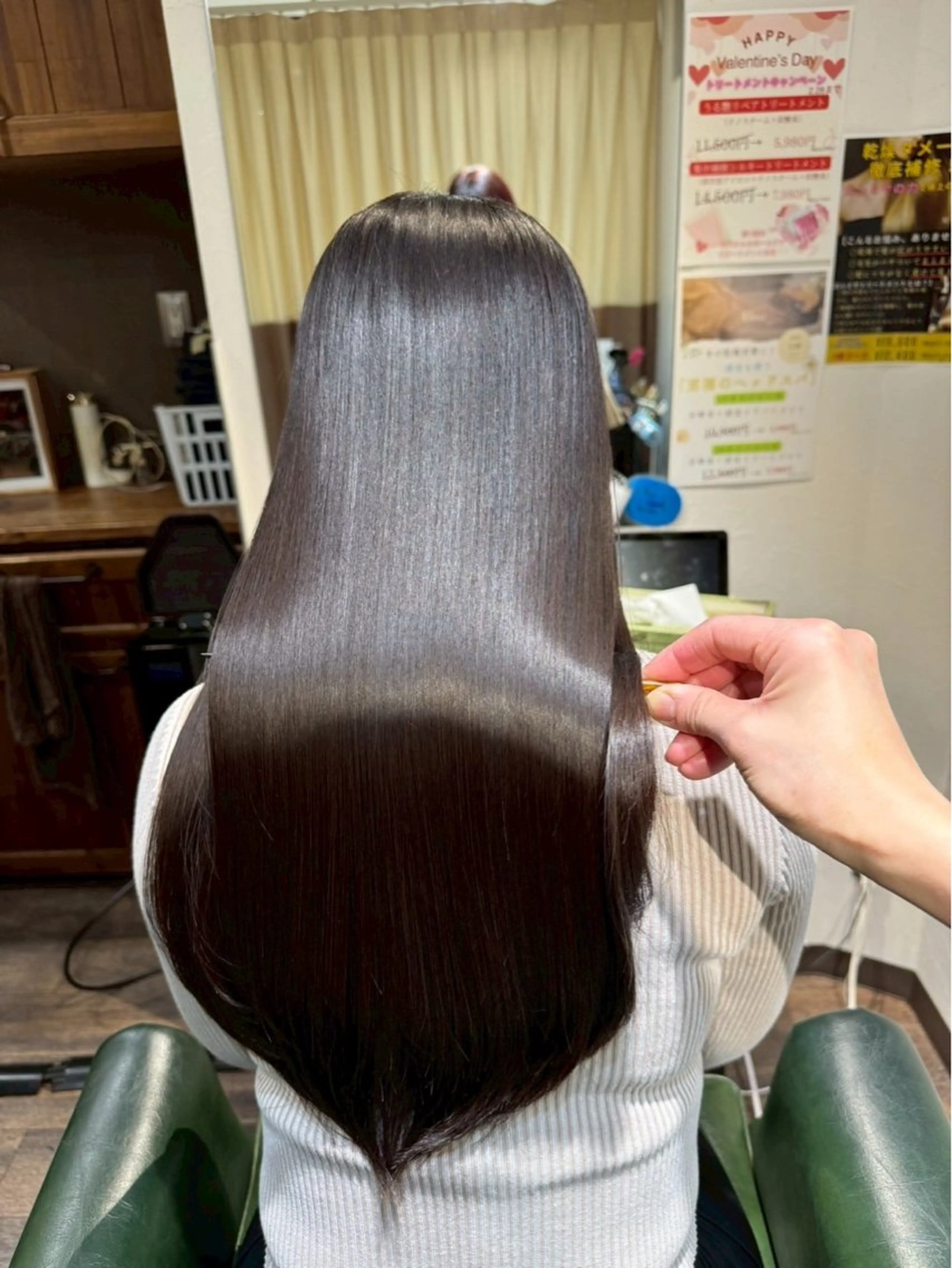 ロング Alma所属・髪質改善ストレート/ 廣瀬のヘアスタイル