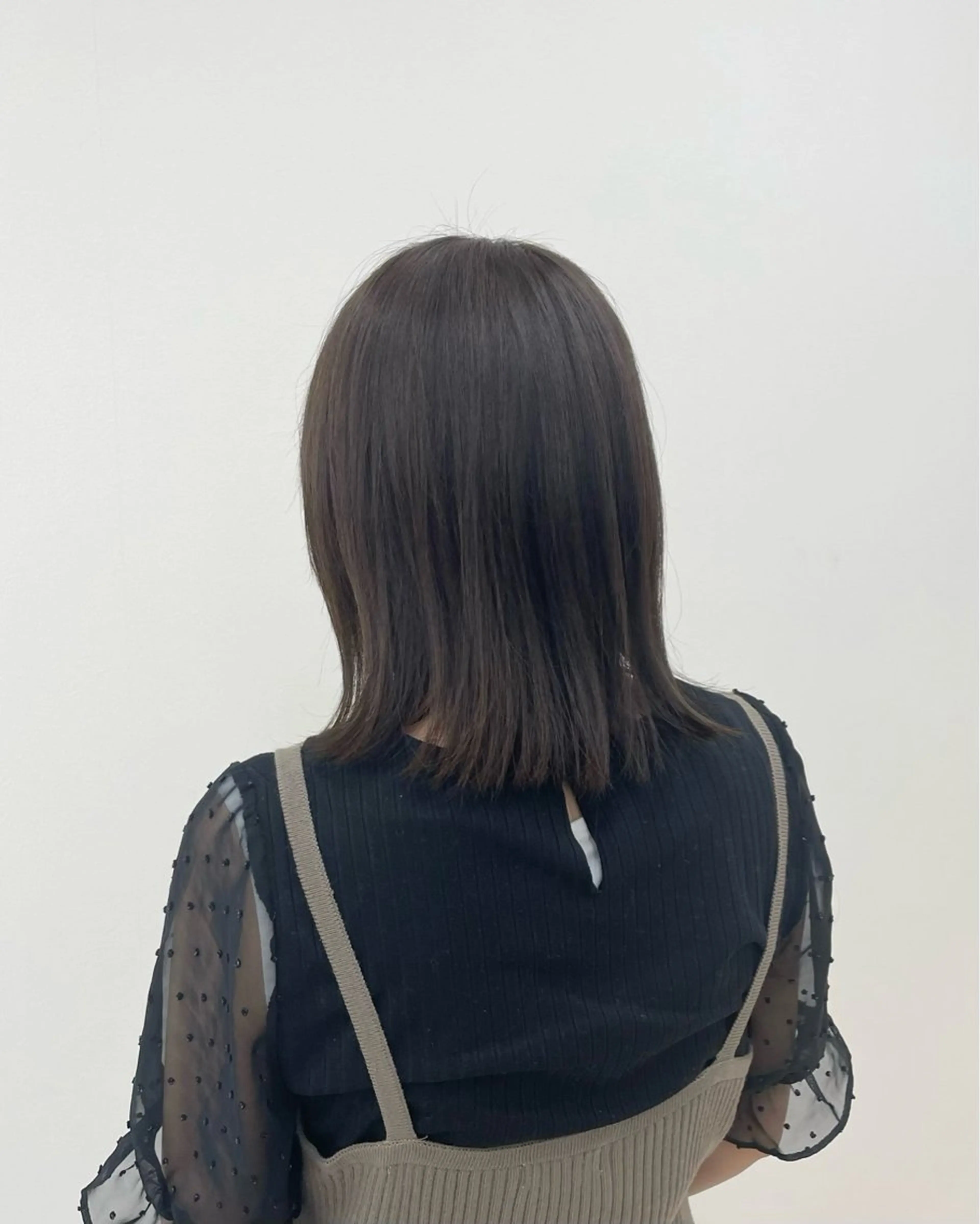 ミディアム カラー ４ｃｍ諸江店所属・澤野 祐羽のヘアスタイル