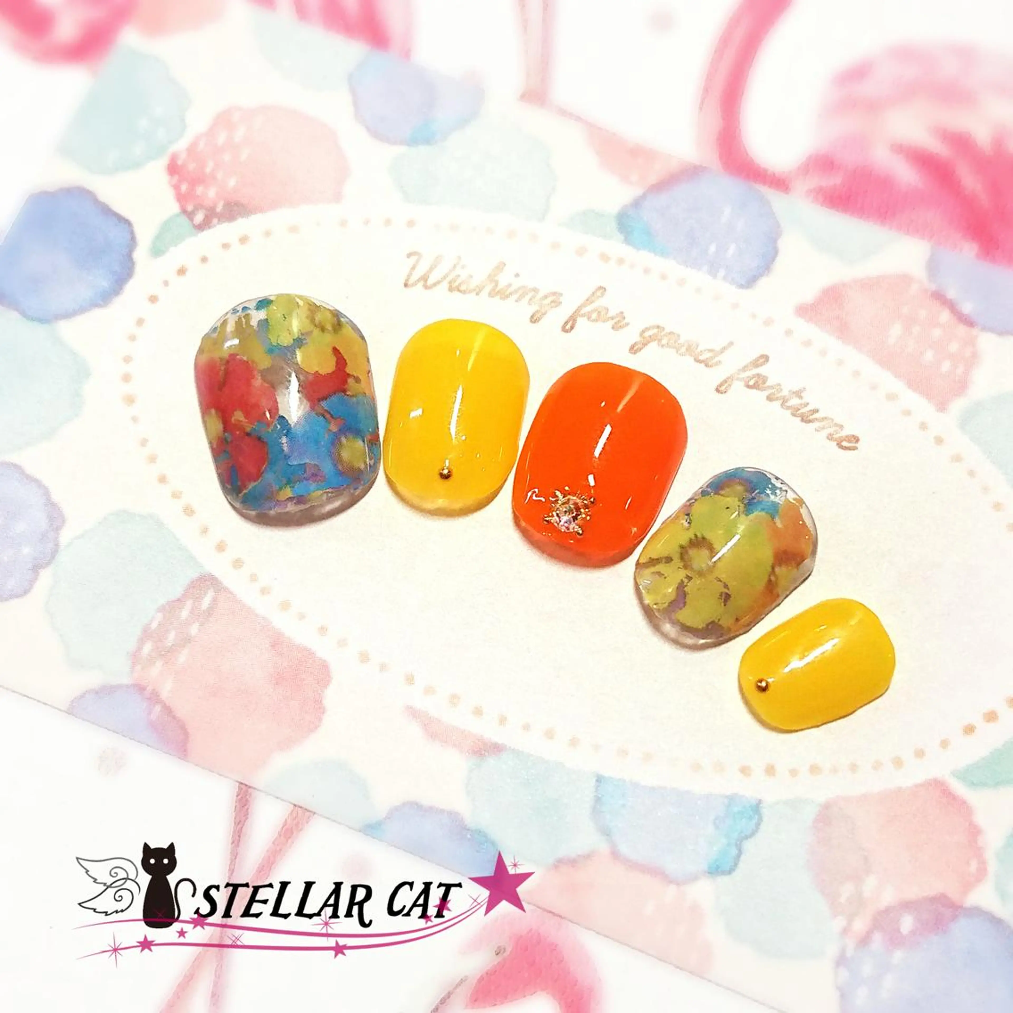 ネイル ショートネイル専門 StellarCatのネイルデザイン