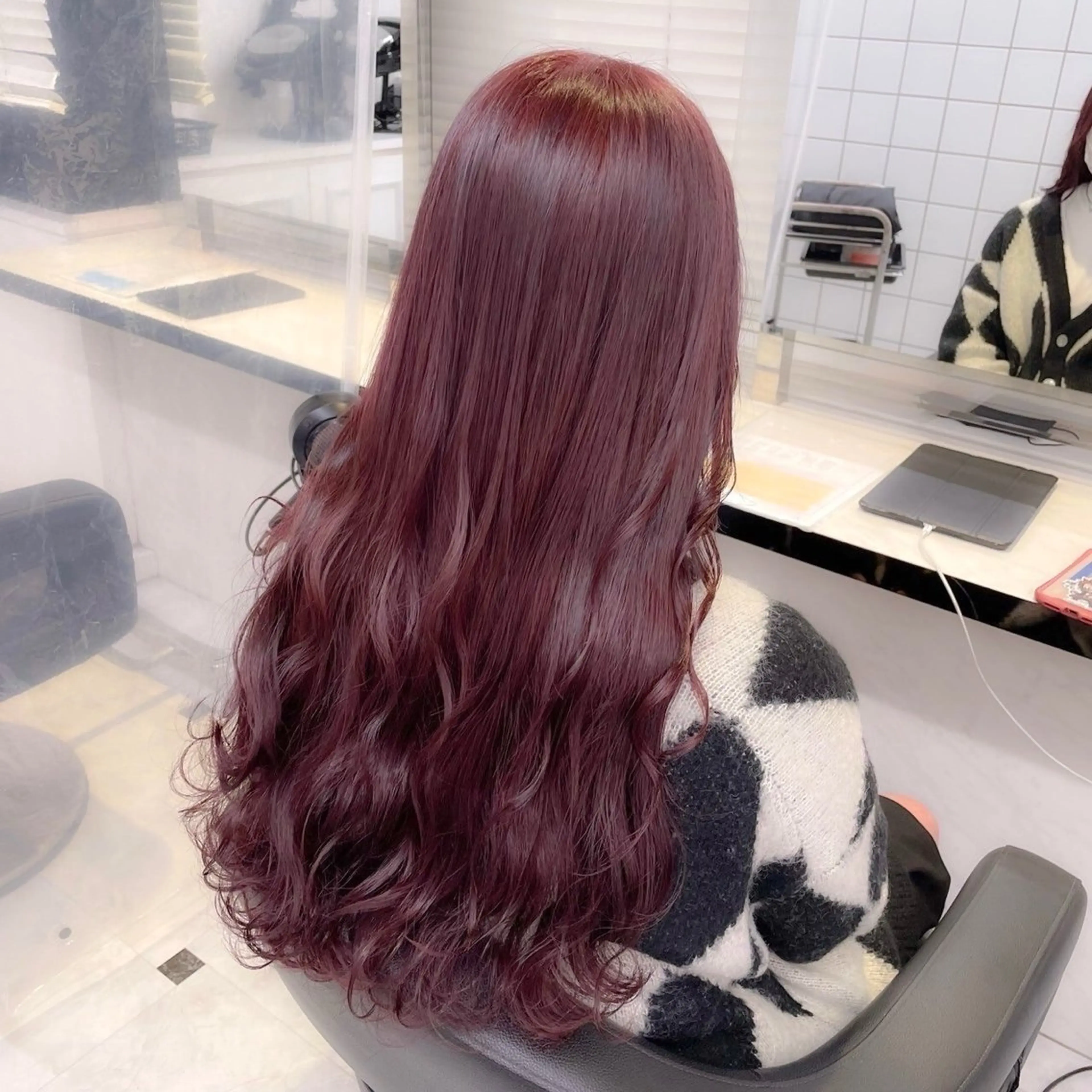 ロング カラー 透明感ハイトーンヘア 🎀ririka🎀のヘアスタイル