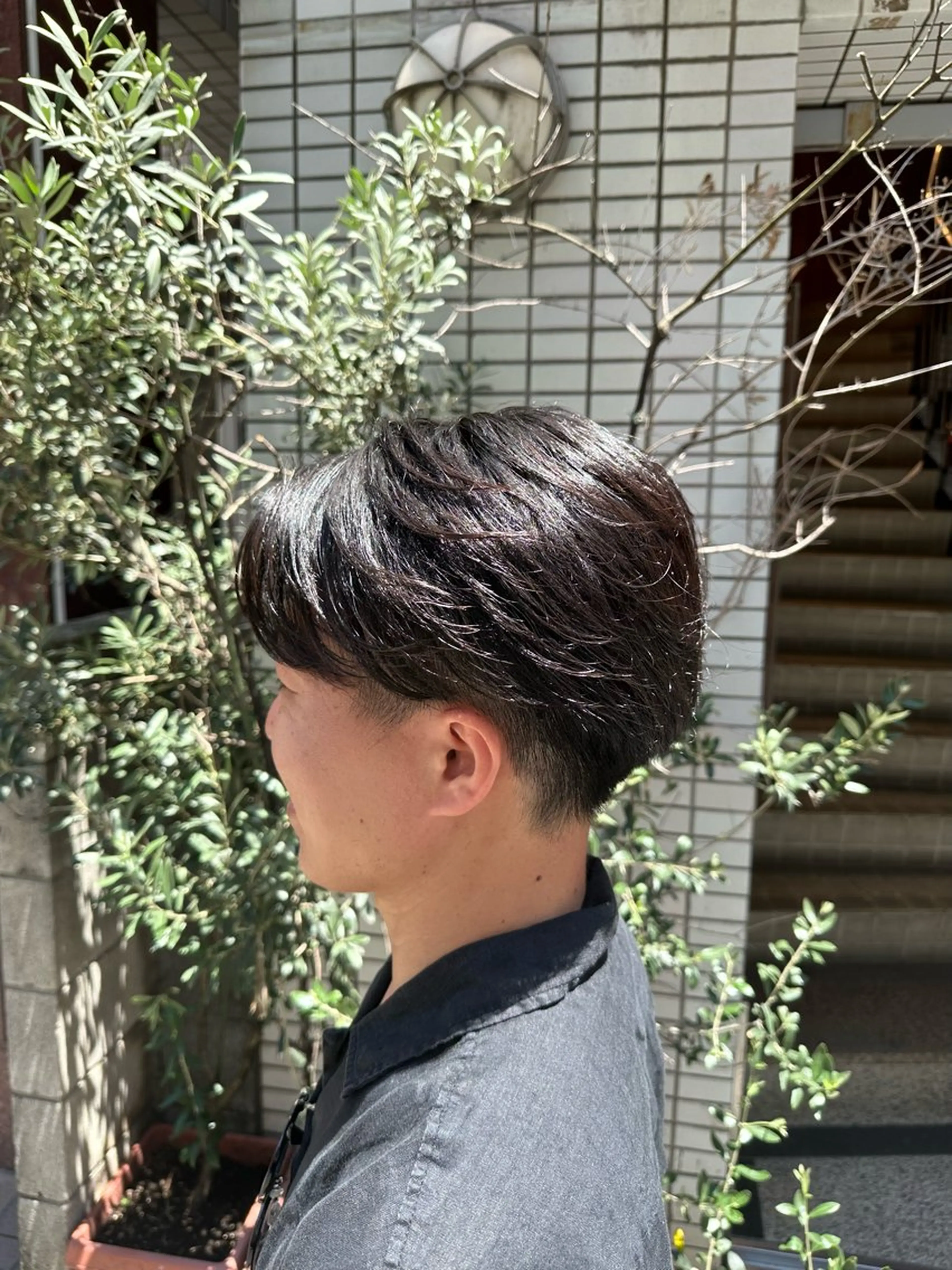 メンズ 横浜/カット/ パーマ/shuのヘアスタイル