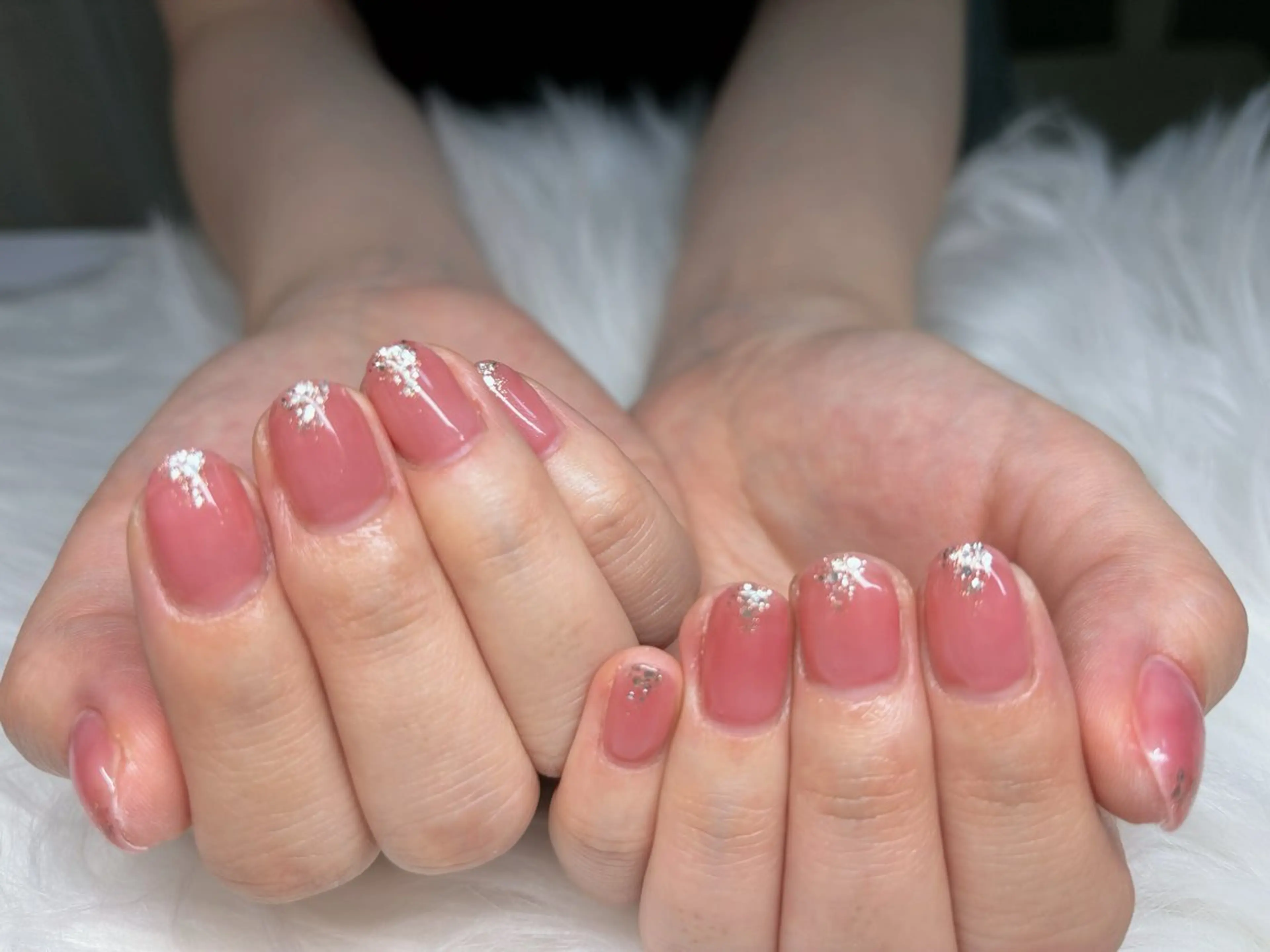 ネイル キラキラネイル ハンドネイル Yappy kurumiのネイルデザイン