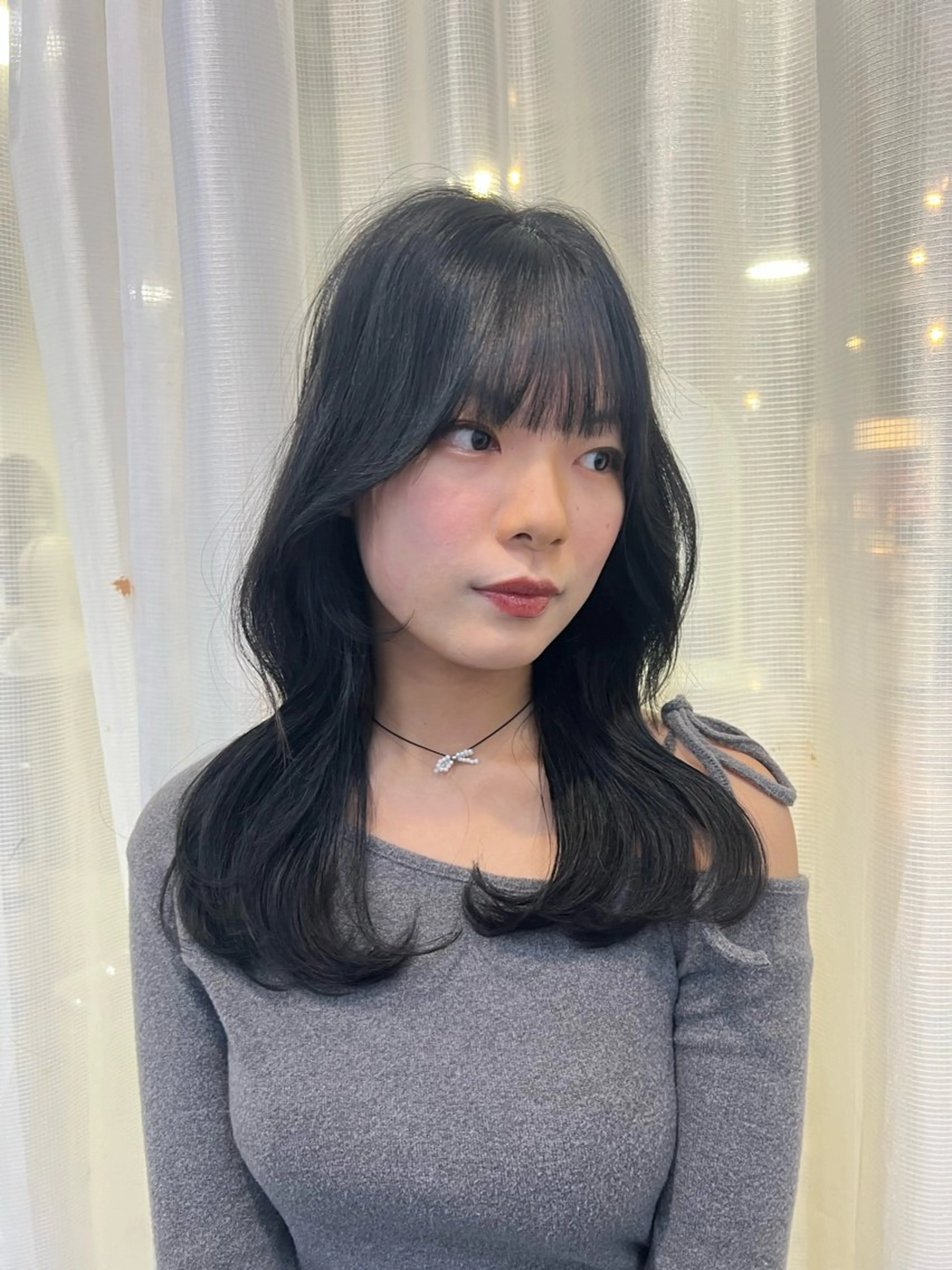 ミディアム ヘアカラー Pia hair design所属・【Pia】 セナ/ハイトーンのヘアスタイル