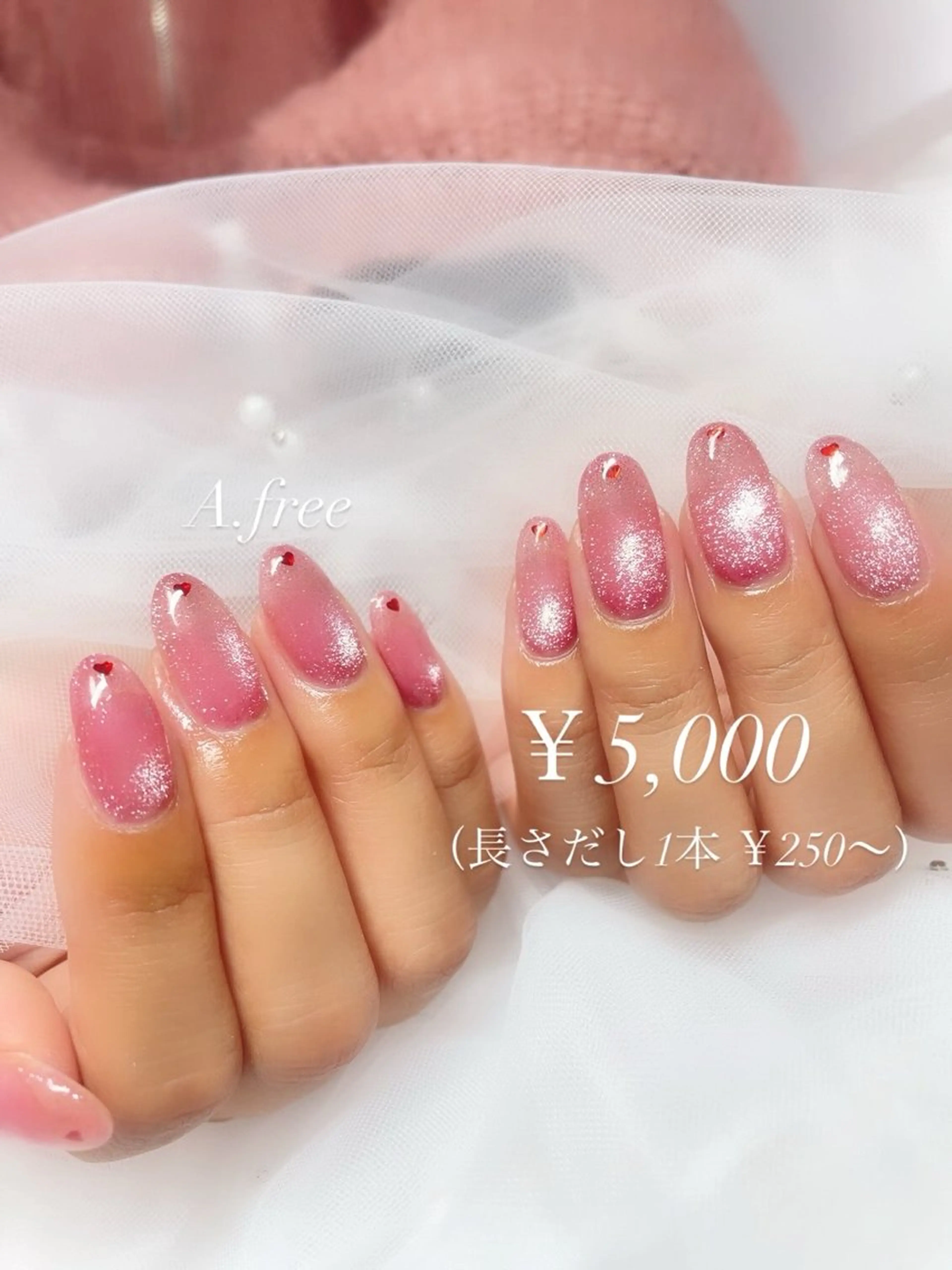 ネイル ジェルネイル ハンドネイル A.free✧*｡ アレルギー対応✧*｡のネイルデザイン