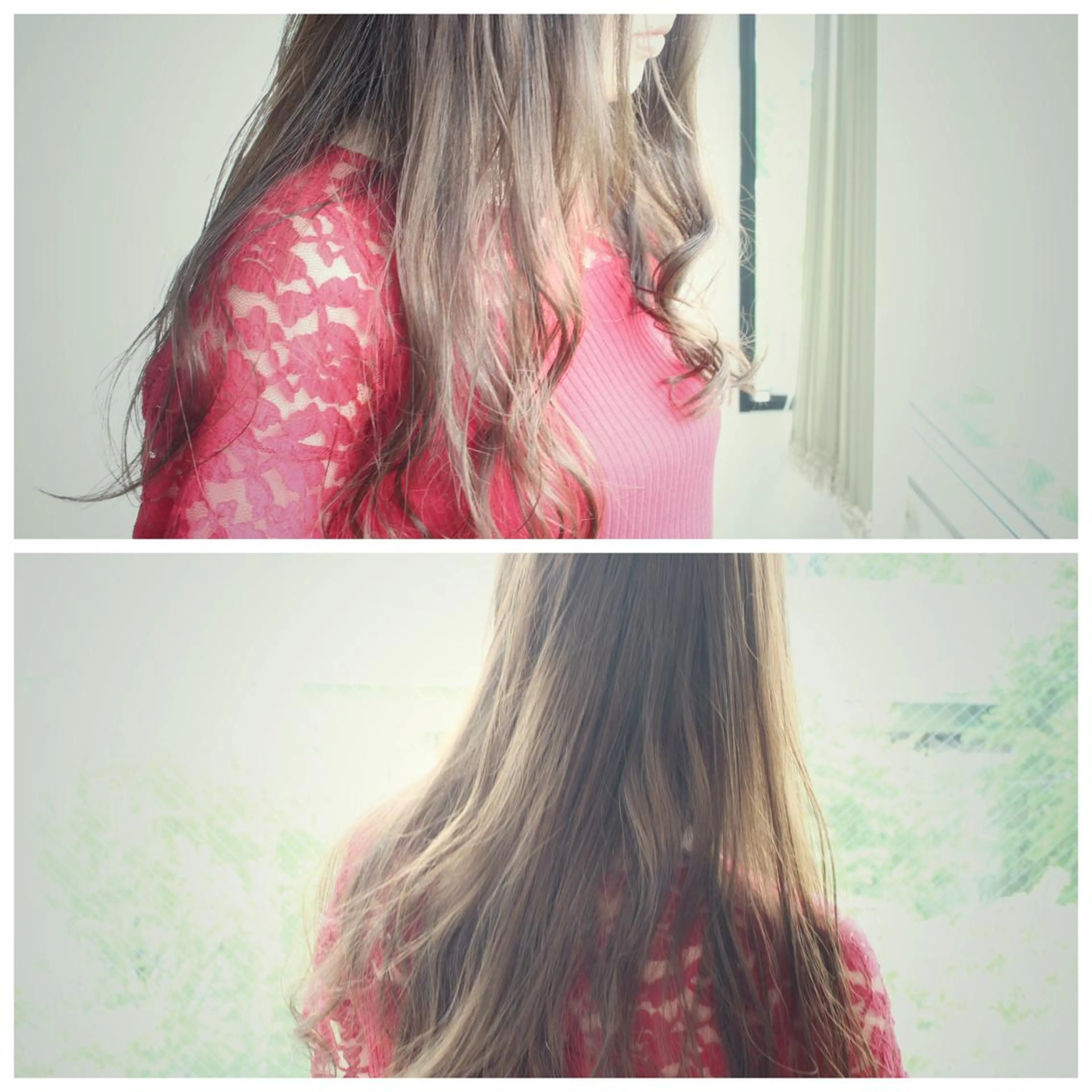 セミロング カラー 透明感カラー グレージュ BOB🌟ハイトーン /ブリーチ/TAKUのヘアスタイル