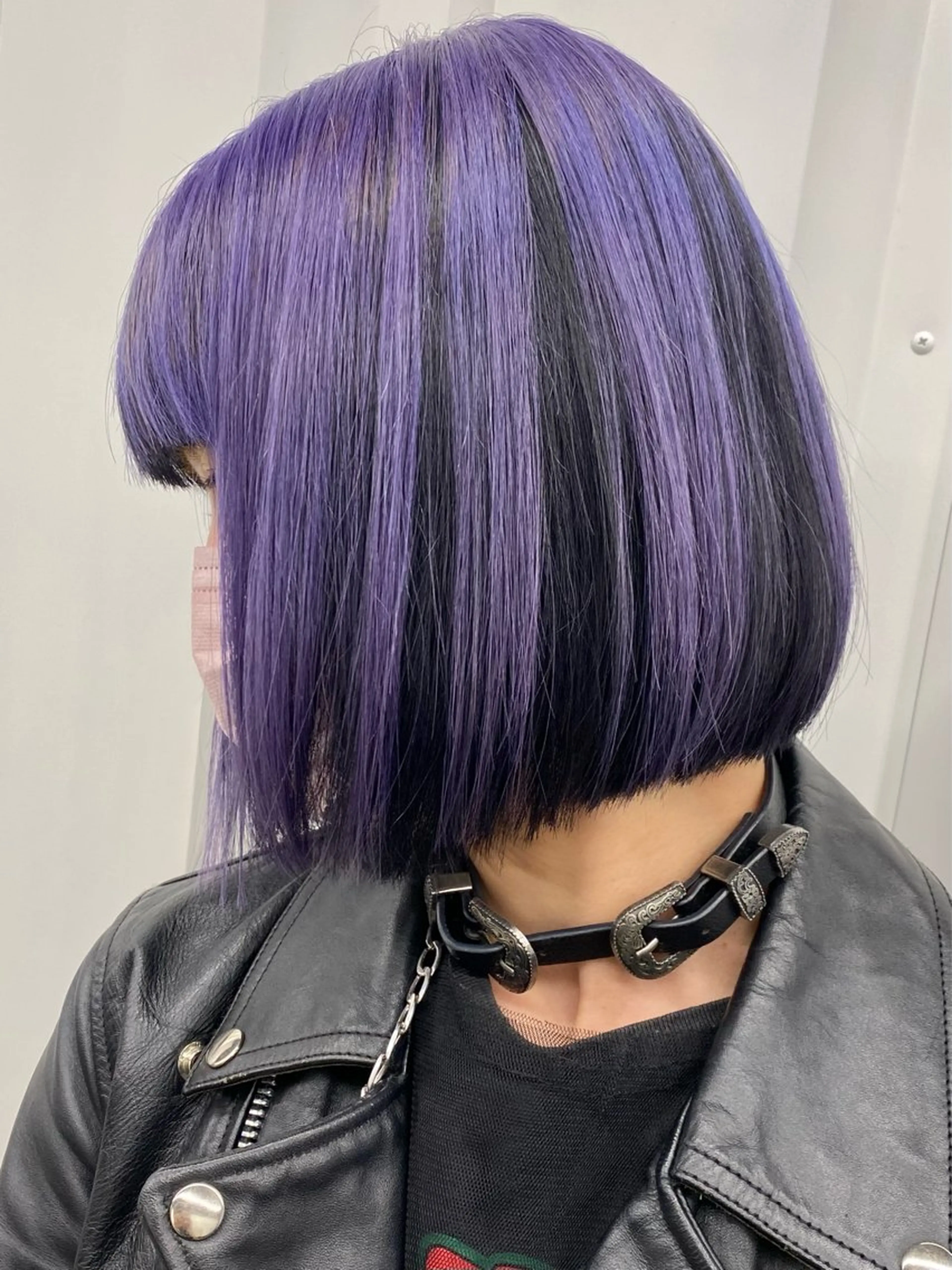 ショート パープルカラー カット ヘアカラー ［似合わせヘア］ ✂︎OGURO✂︎のヘアスタイル