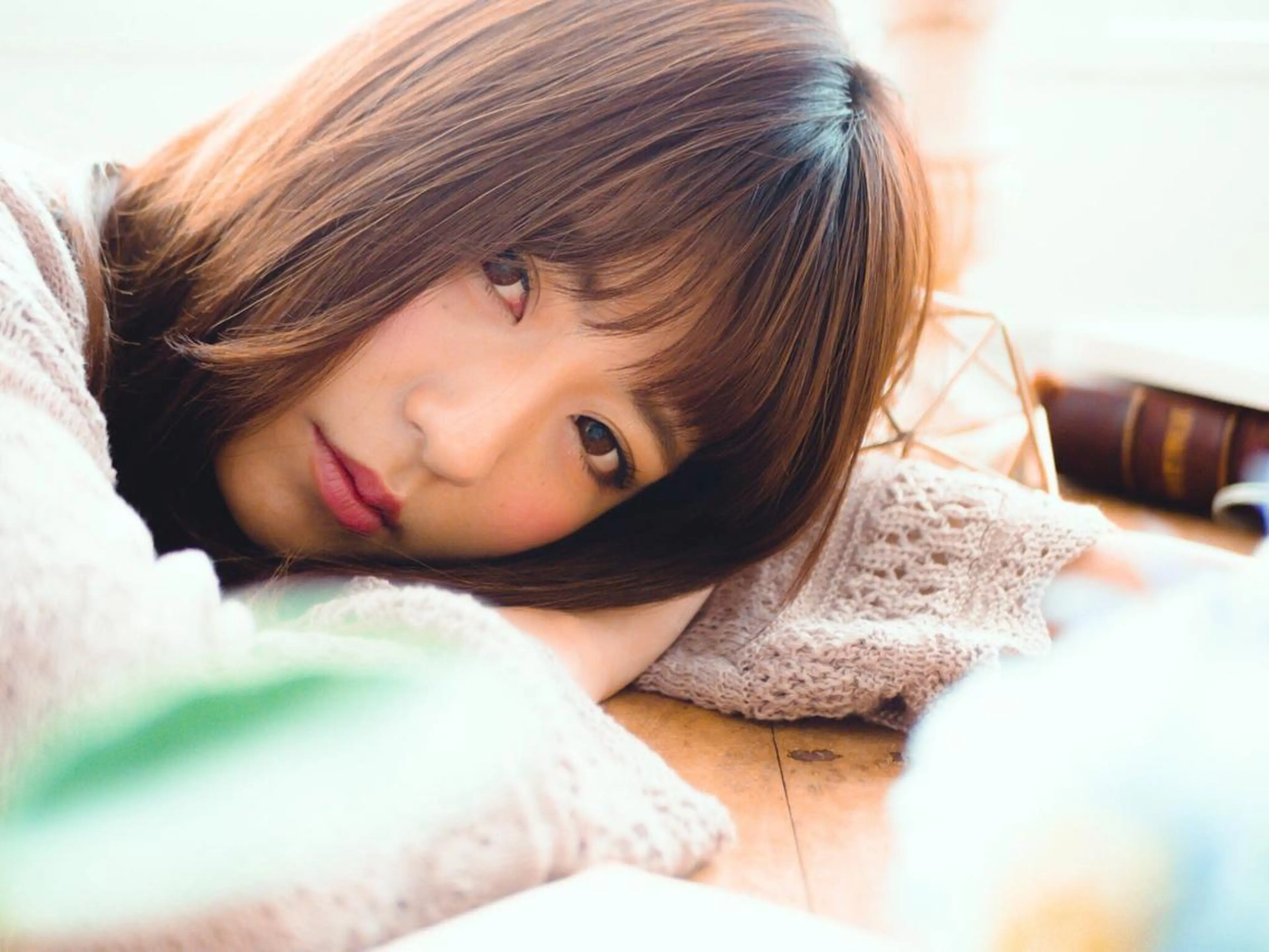 ミディアム カラー Hair mission【ヘアーミッション】心斎橋所属・エクステ／レイヤー 落合/心斎橋のヘアスタイル