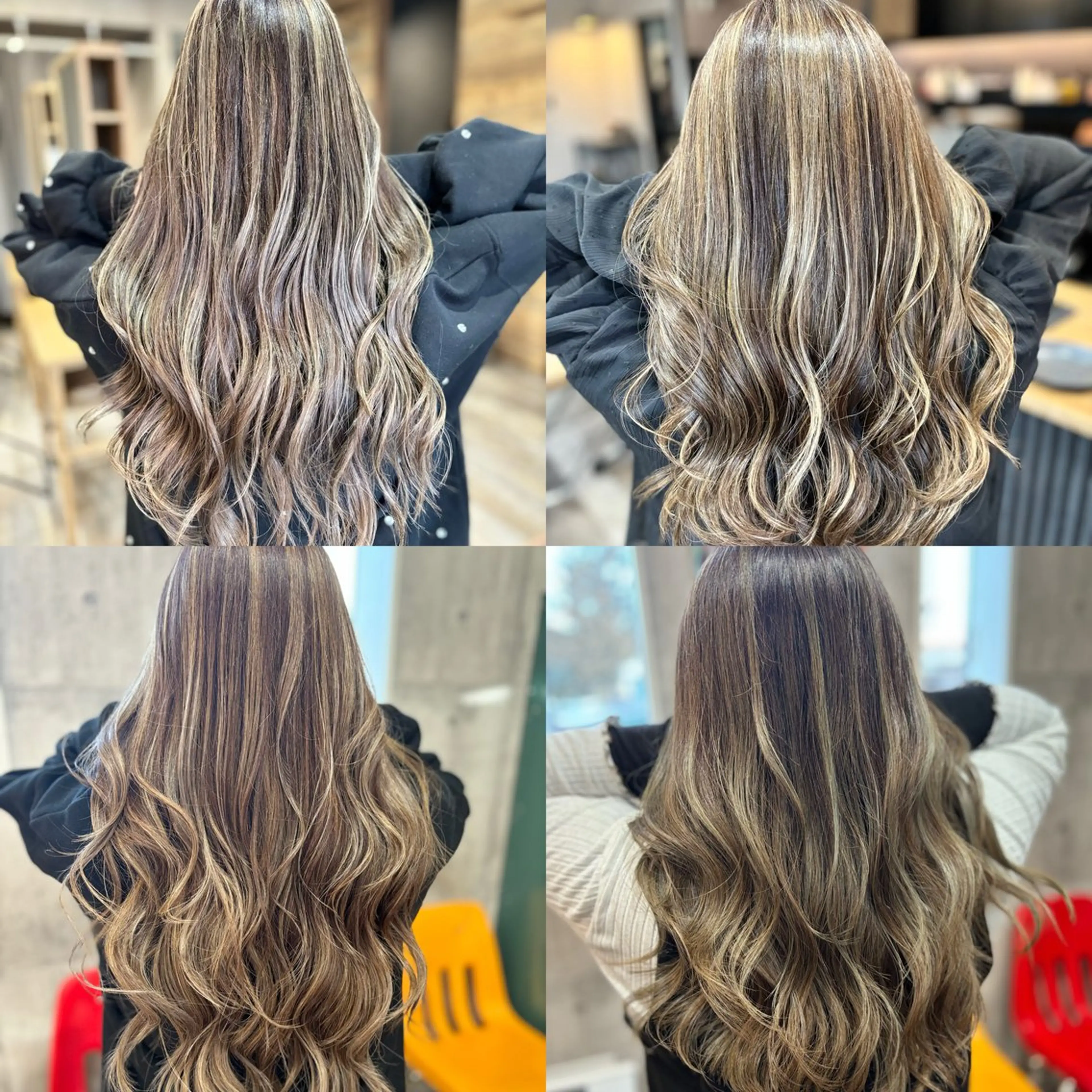 ロング カット ヘアカラー Welila by haku所属・Yuuki ウェリラバイハクのヘアスタイル