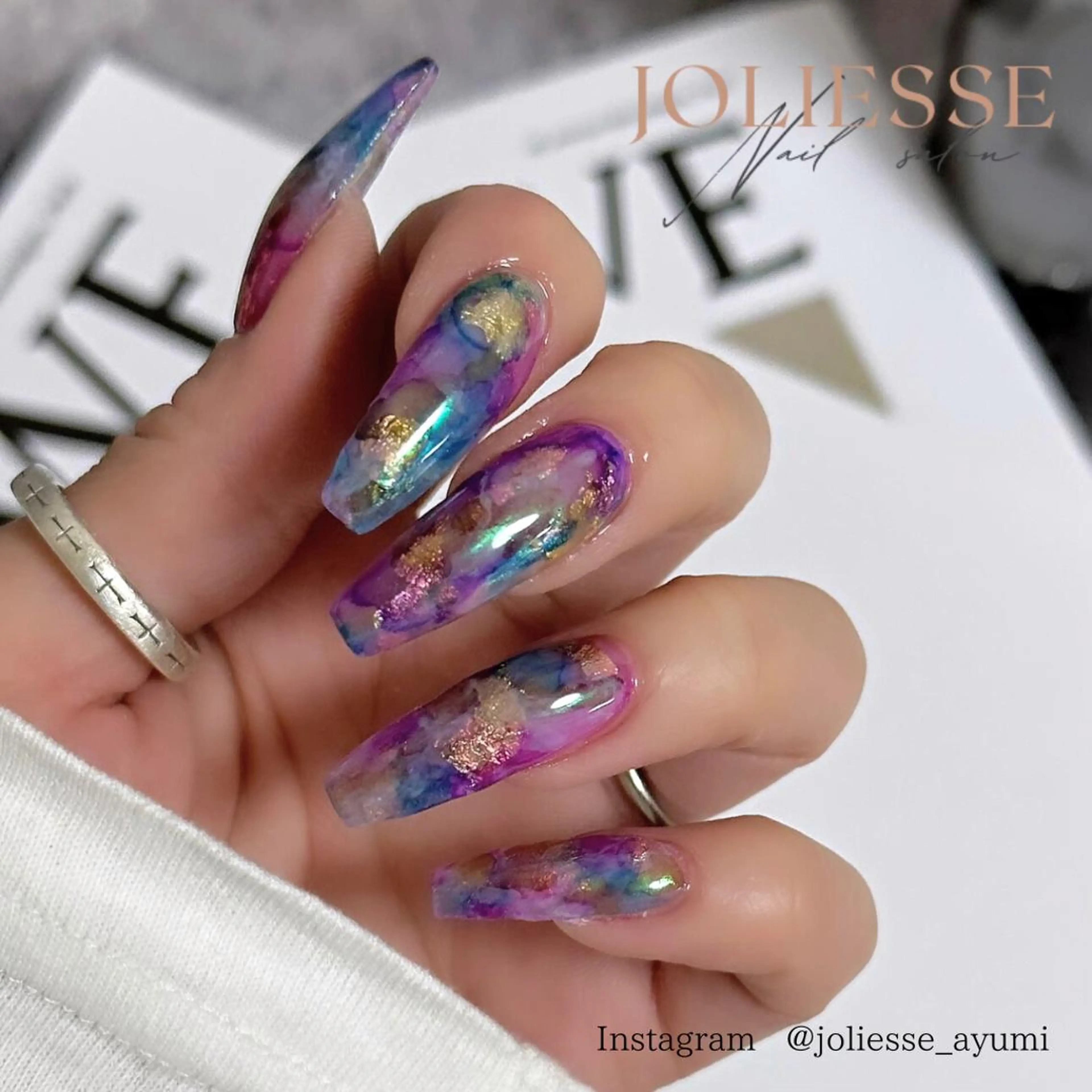 ネイル アートネイル ハンドネイル joliesse【ジョリエス】所属・JOLIESSE Ayumiのネイルデザイン