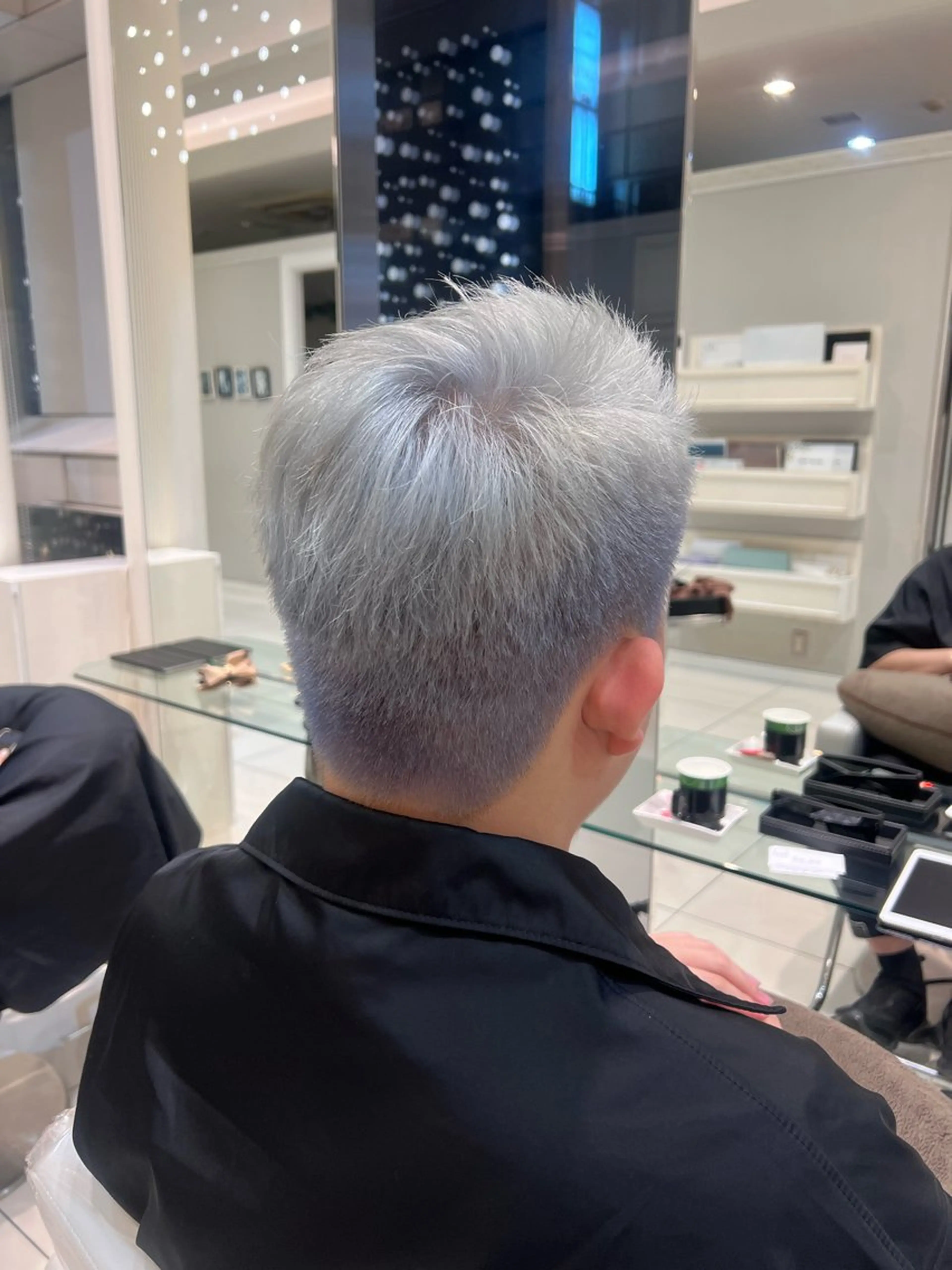 ショート カラー メンズ Ash 銀座店所属・銀座/カラー 🎀momo🎀のヘアスタイル