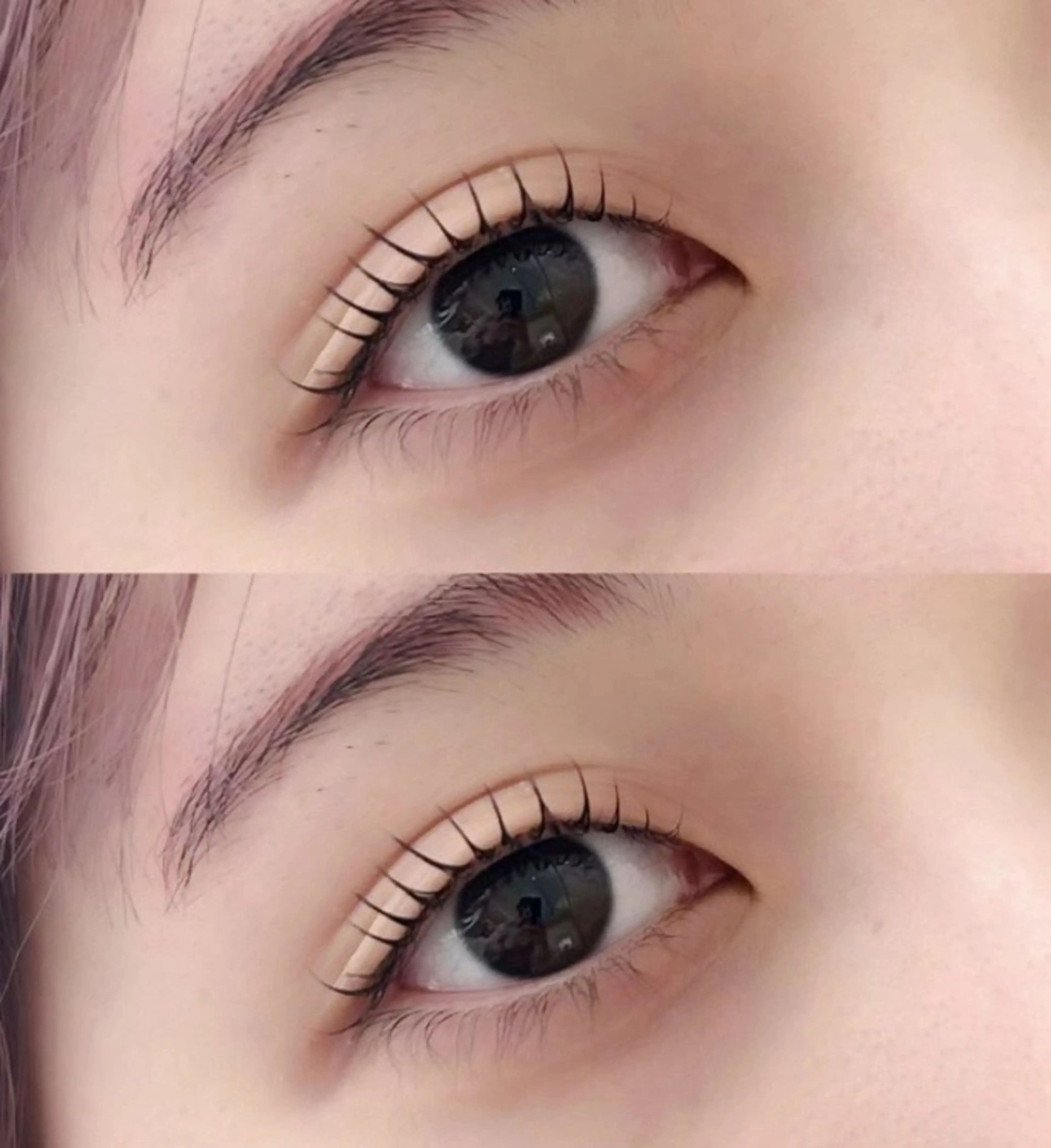 限定❗️🌷【まつげパーマ★ラウンド】🌷スウィートモブ 束感仕上げ美容液コーティング付き🩶の写真