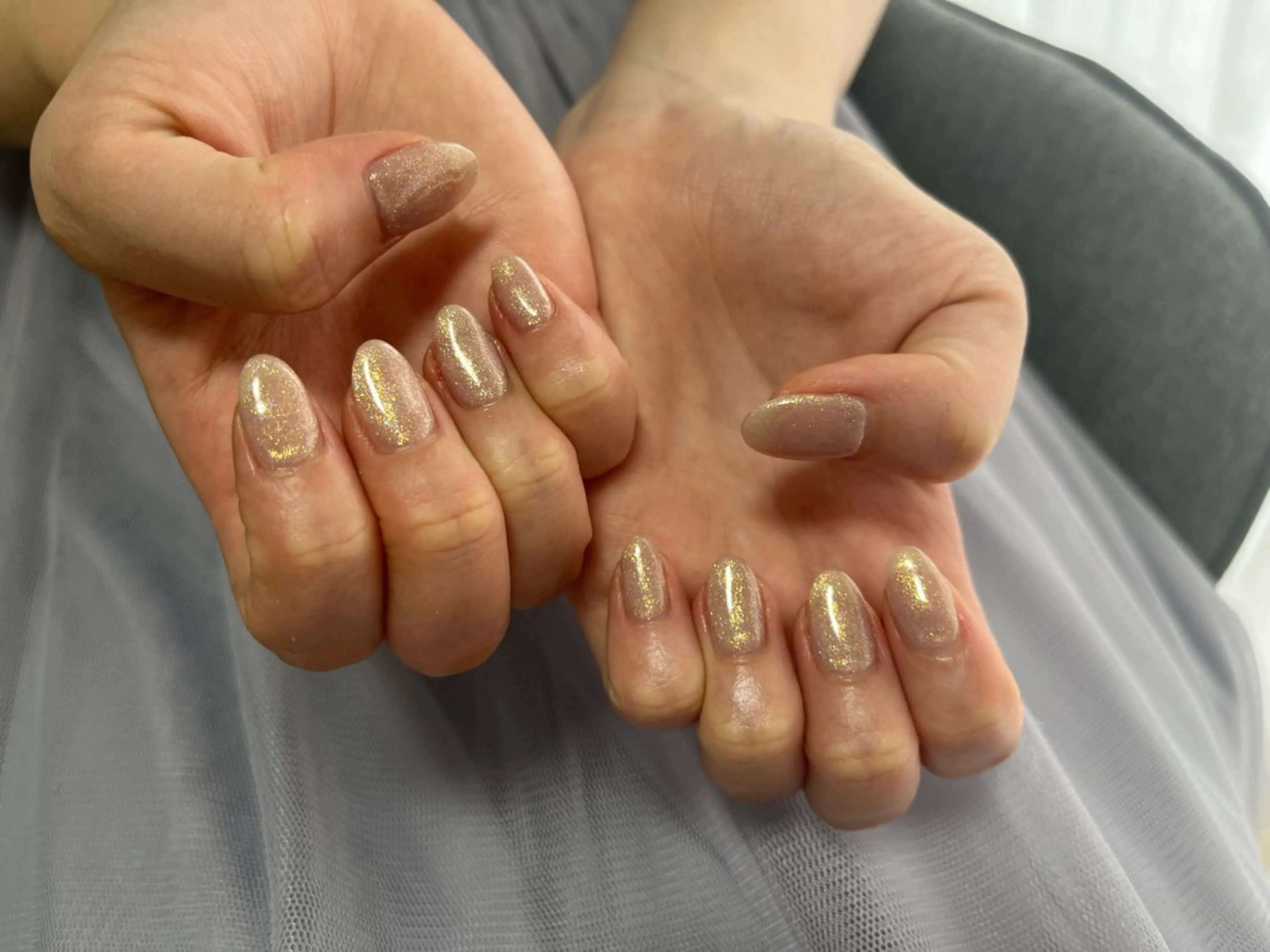 ネイル ジェルネイル 韓国ネイル ラメ(グリッター) メンズネイル ワンカラーネイル ハンドネイル Mogu nail 二子玉川のネイルデザイン